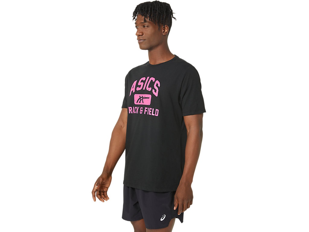 ASICS UNISEX TRACK AND FIELD GRAPHIC TEE - 3