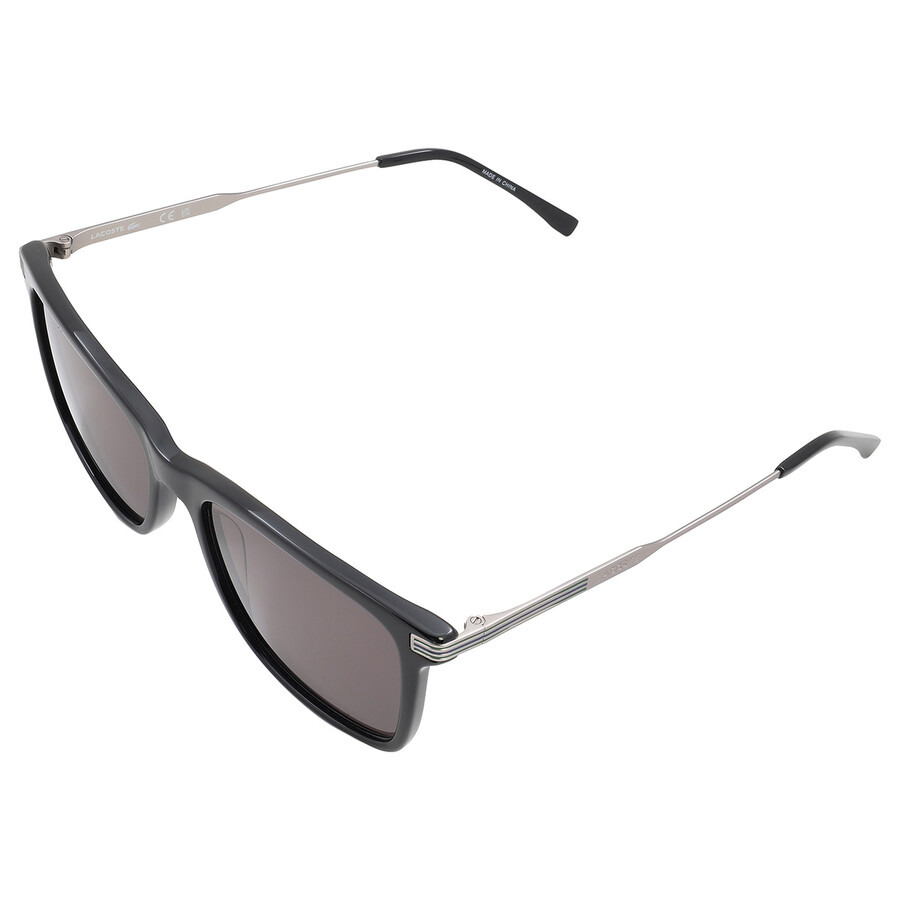 Lacoste Grey Square Men's Sunglasses L960S 001 56 - 4
