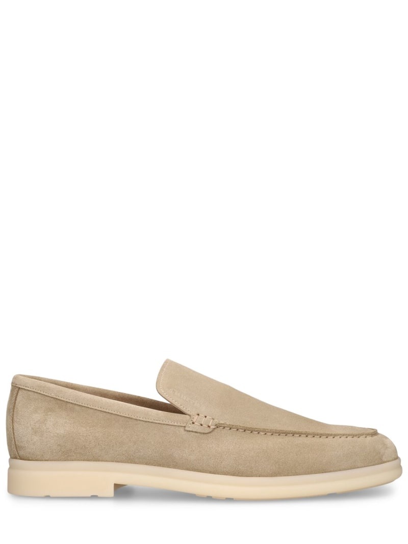 Greenfield suede loafers - 1