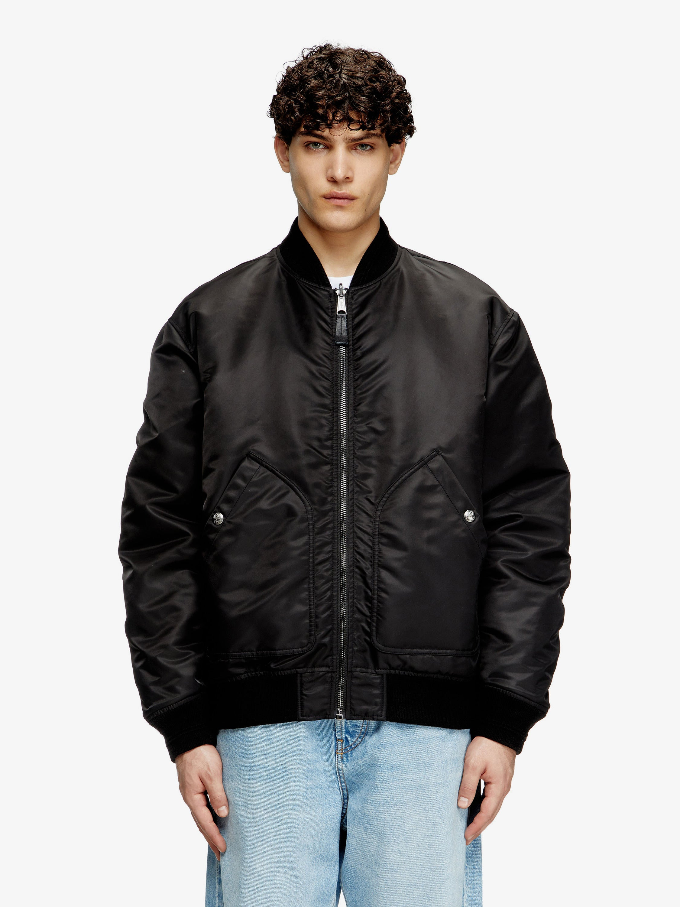 Diesel Men J-Held Nylon Revesible Bomber Jacket - 3