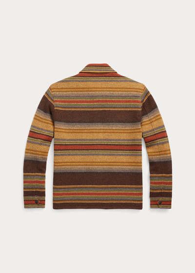RRL by Ralph Lauren Striped Wool Workshirt Sweater outlook