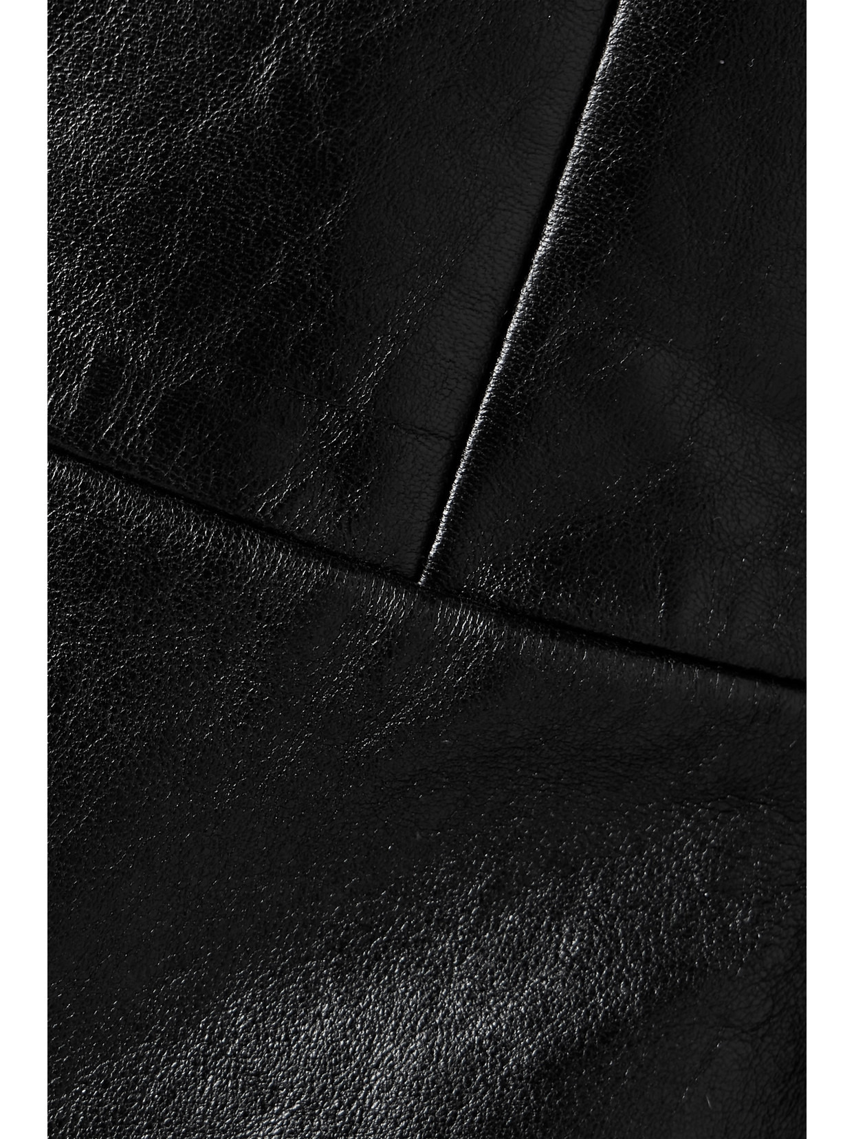 Samuel Paneled Leather Jacket - 4