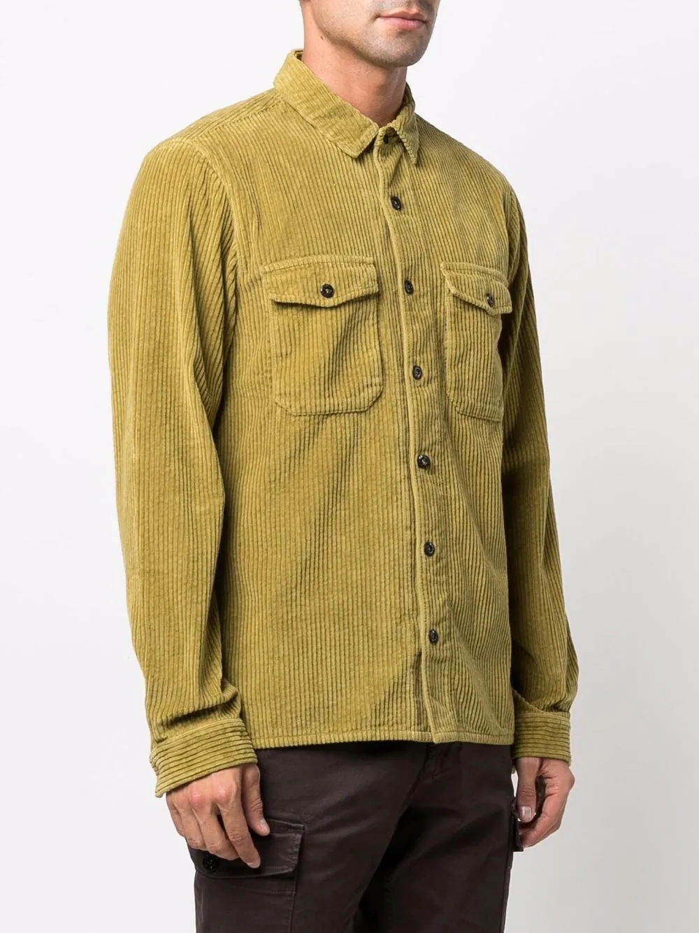 corduroy long-sleeve shirt - 3