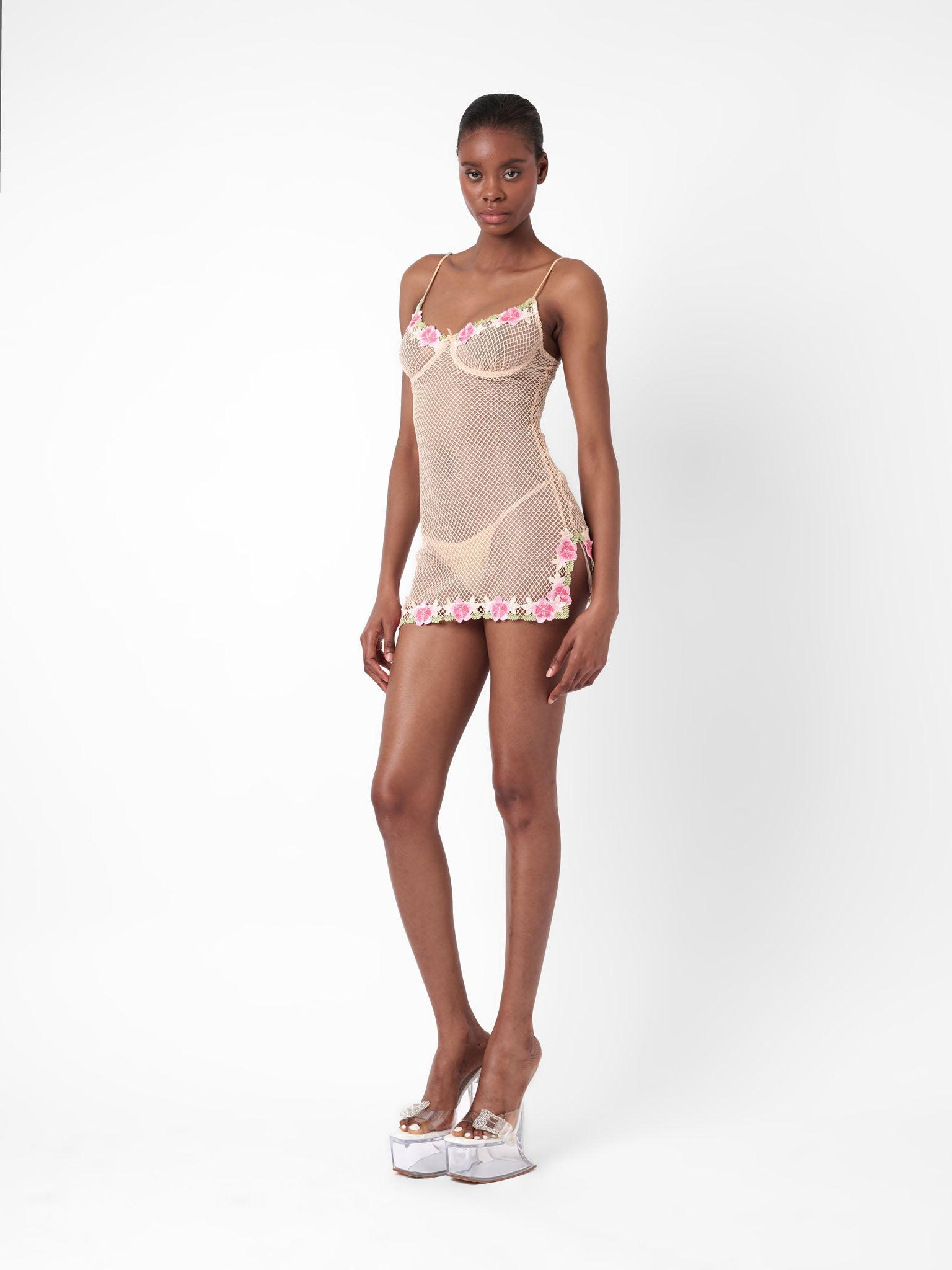 PEONY DRESS BEIGE - 8