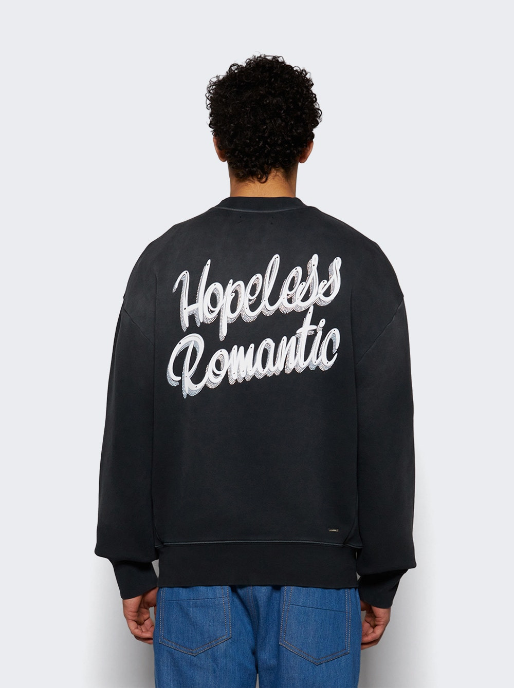 Hopeless Romantic Sweatshirt Black - 4