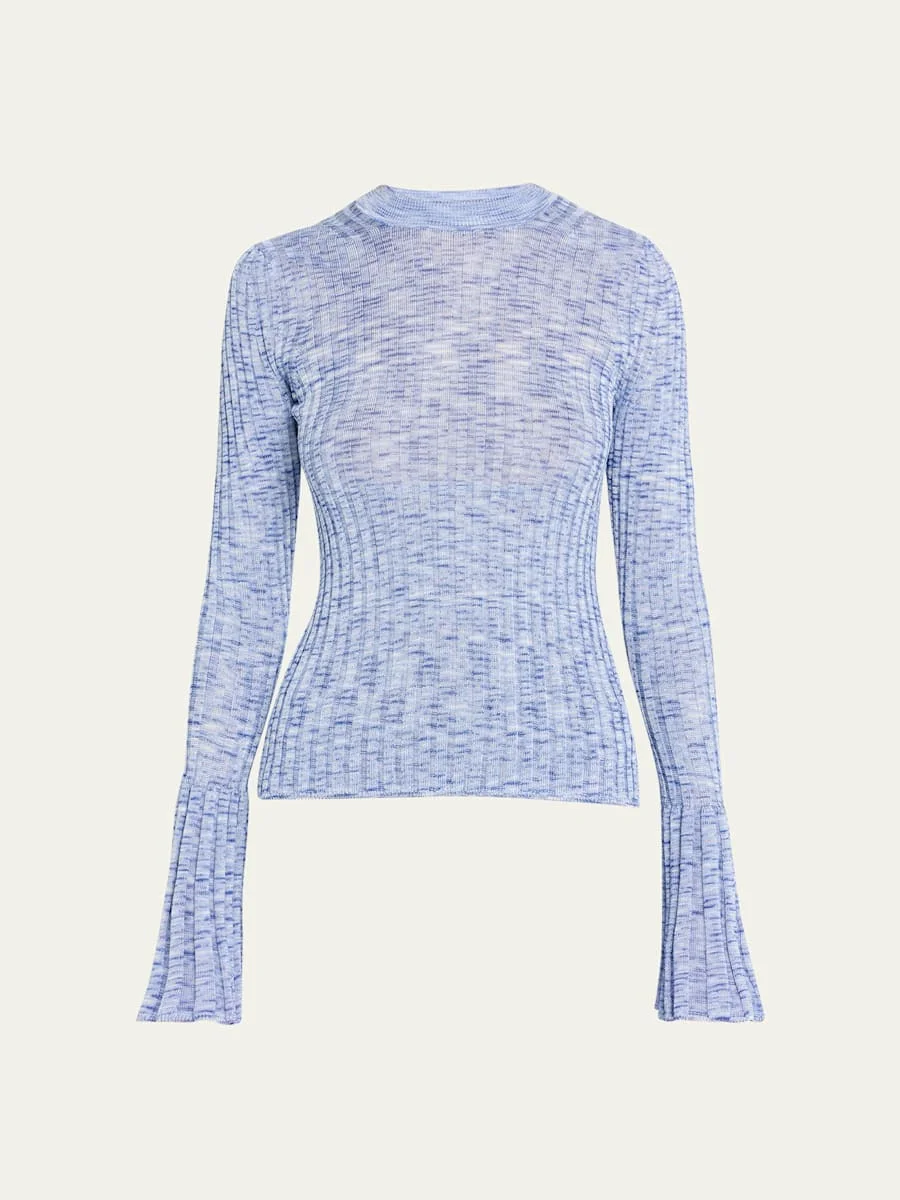 Mouline Long-Sleeve Top - 1