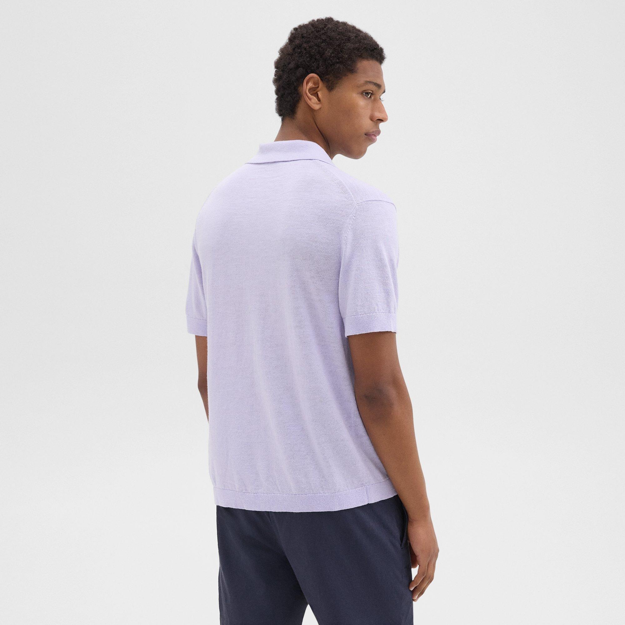 Brenan Polo Shirt in Cotton-Linen - 4
