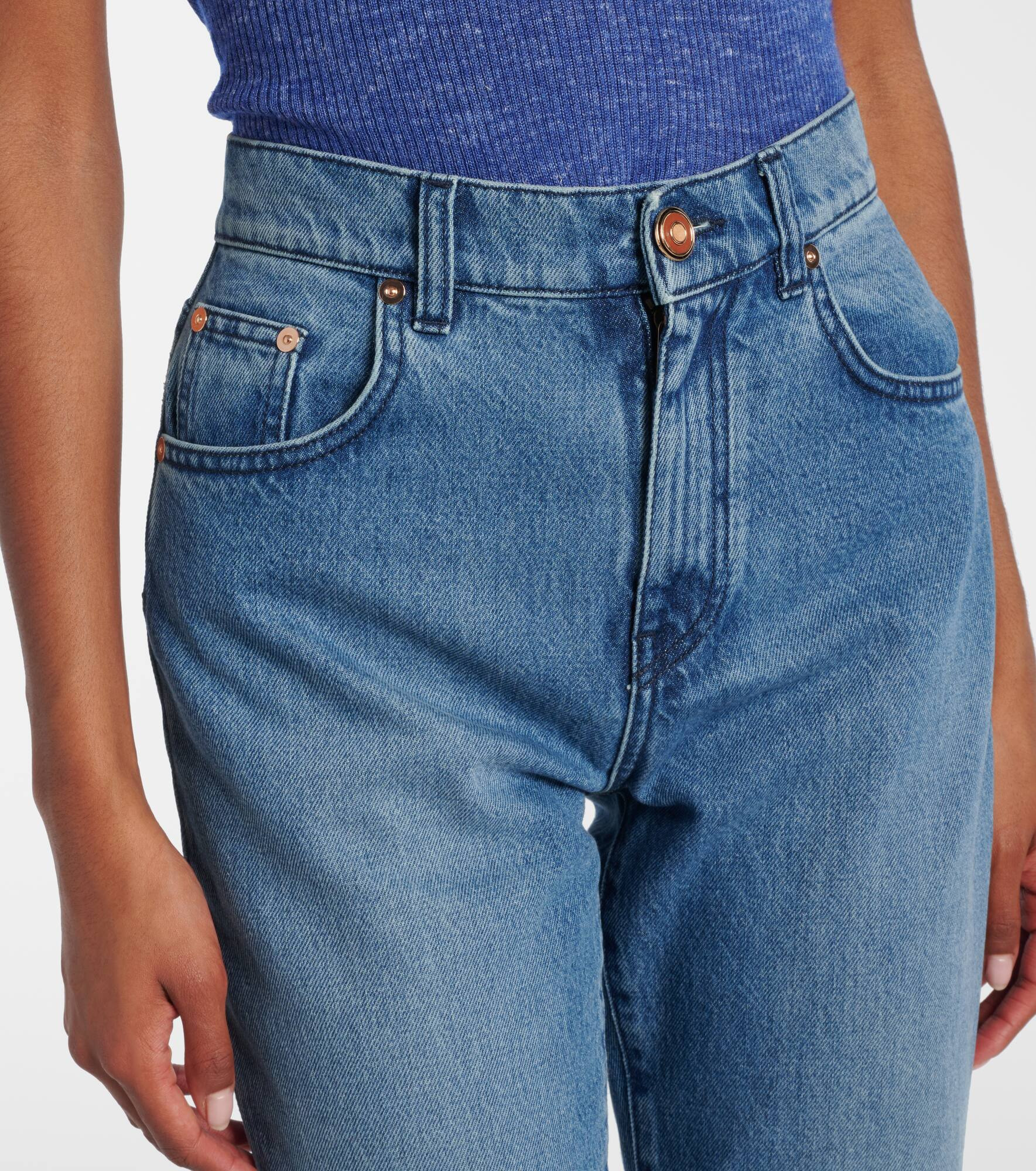 Willa high-rise bootcut jeans - 4