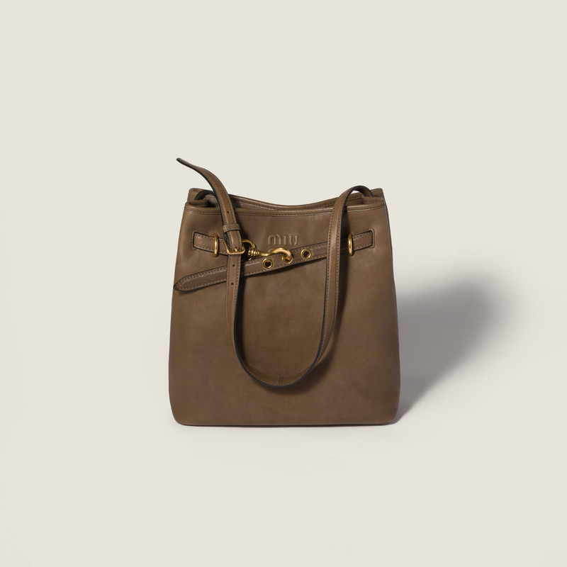 Aventure nappa leather bucket bag 1