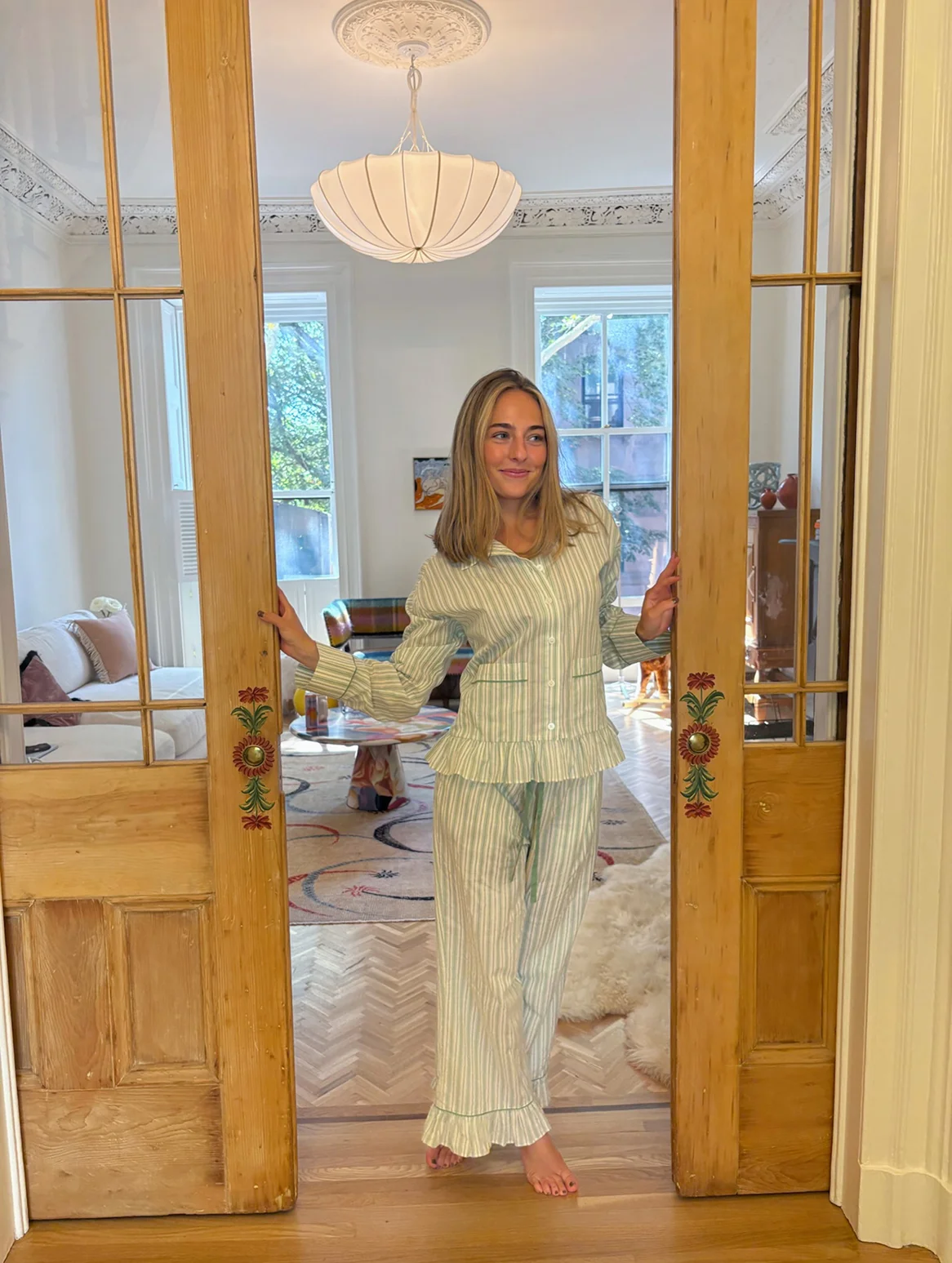 The Marnie PJ Set - Andrew Stripe - 1