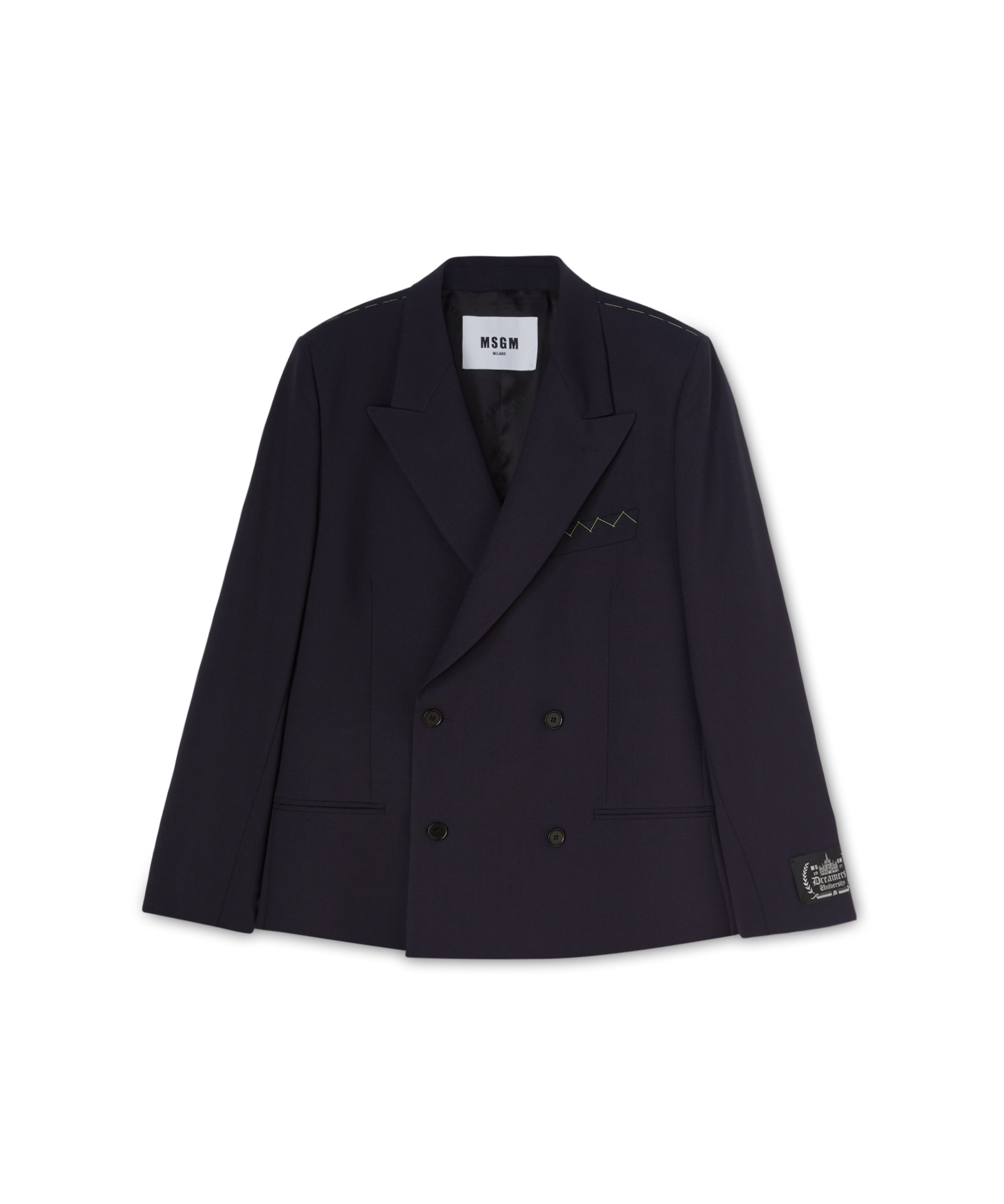 Wool "Dreamers University" double-breasted jacket - 1