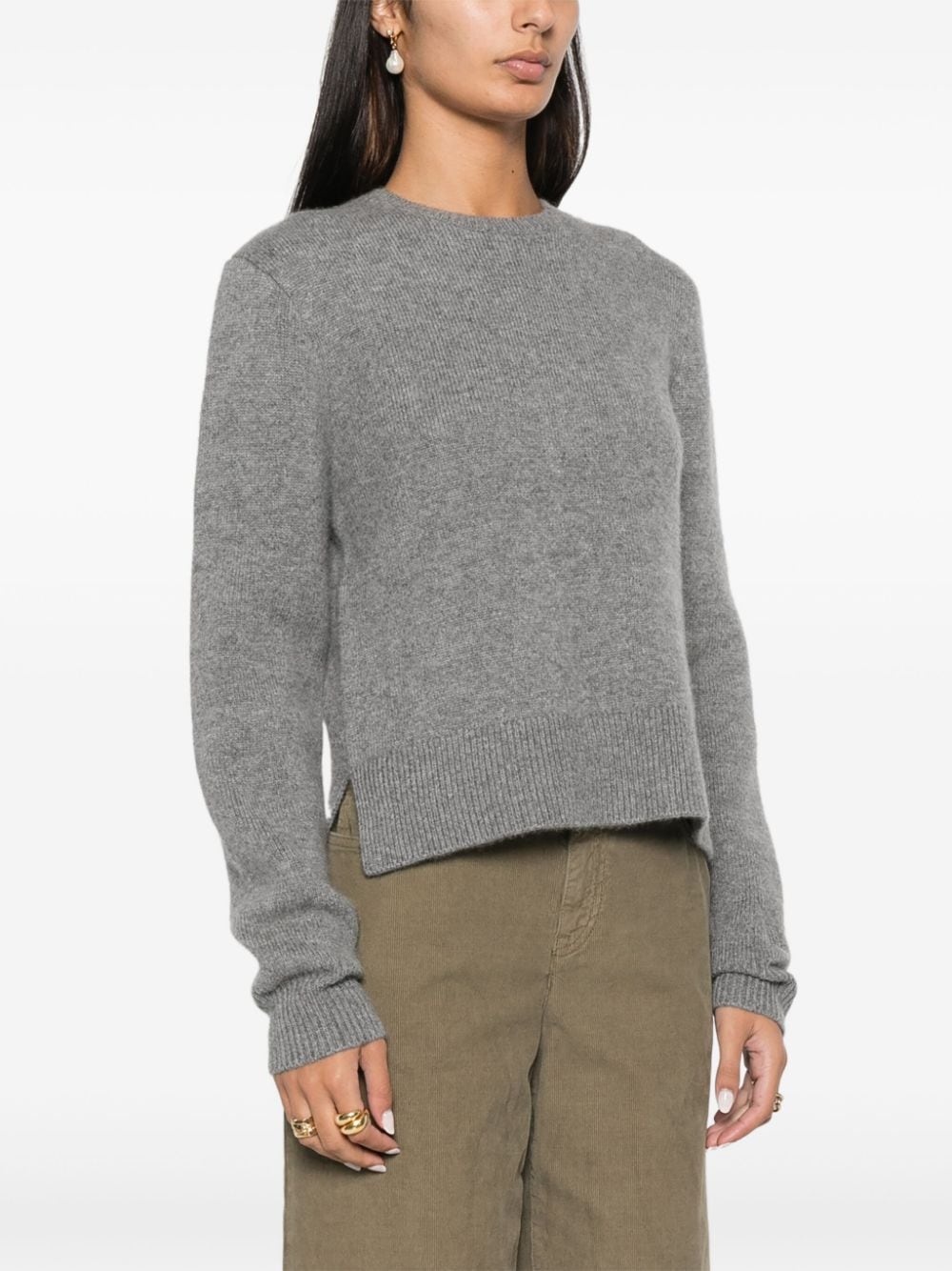 cropped sweater - 3