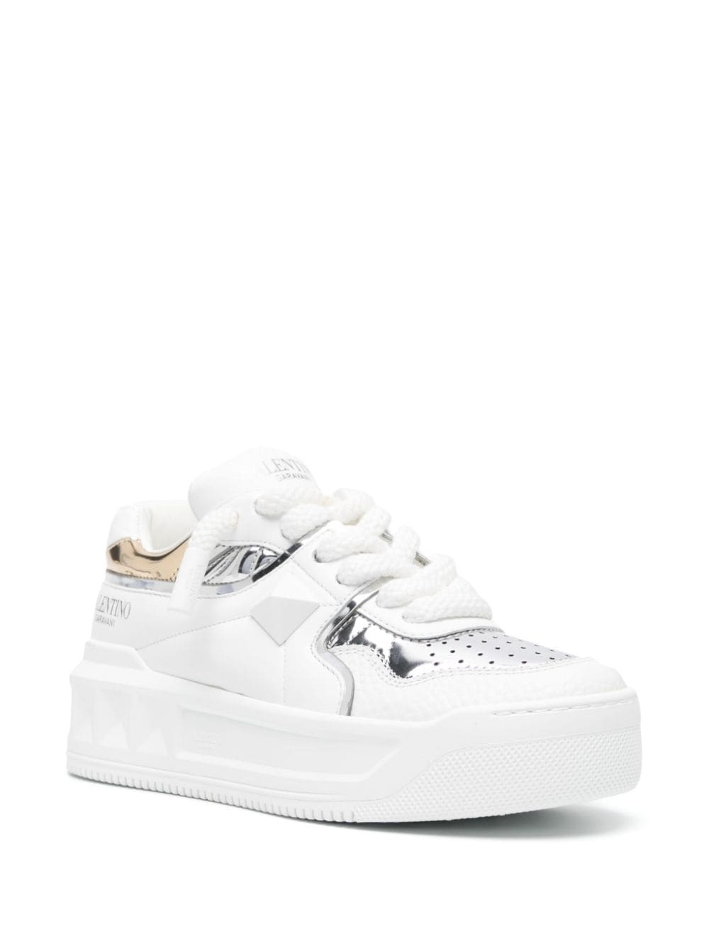 logo-print sneakers - 2