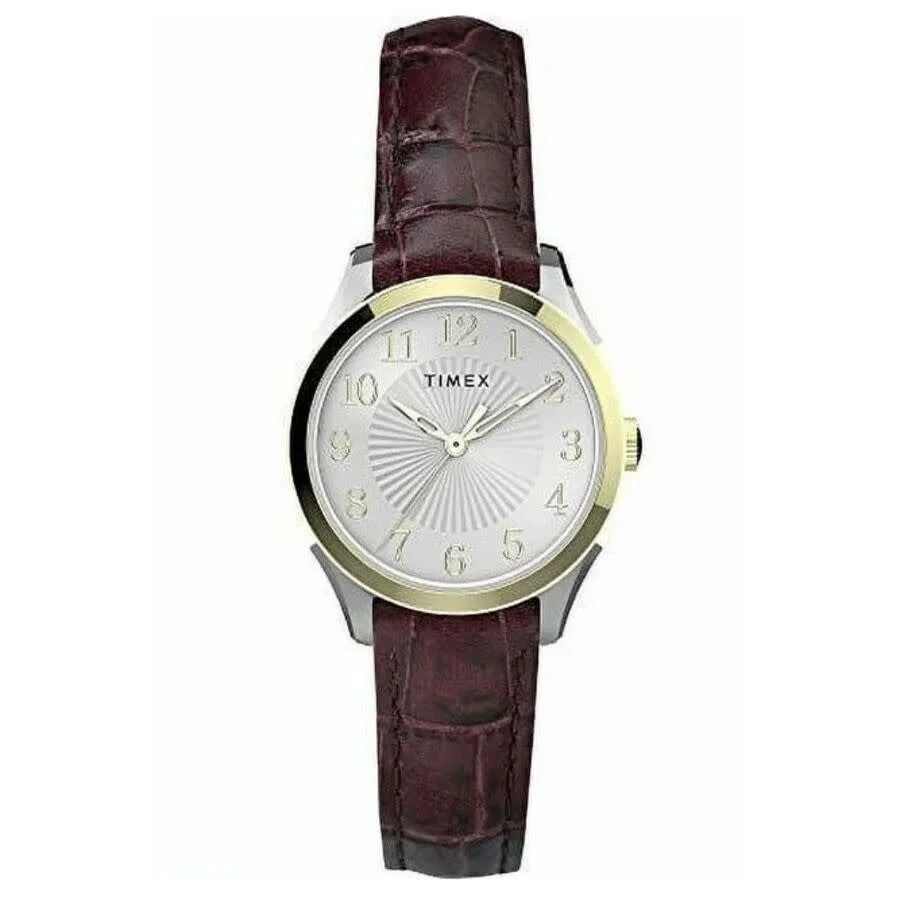 Timex Briarwood Quartz Silver Dial Ladies Watch TW2U68100 - 1