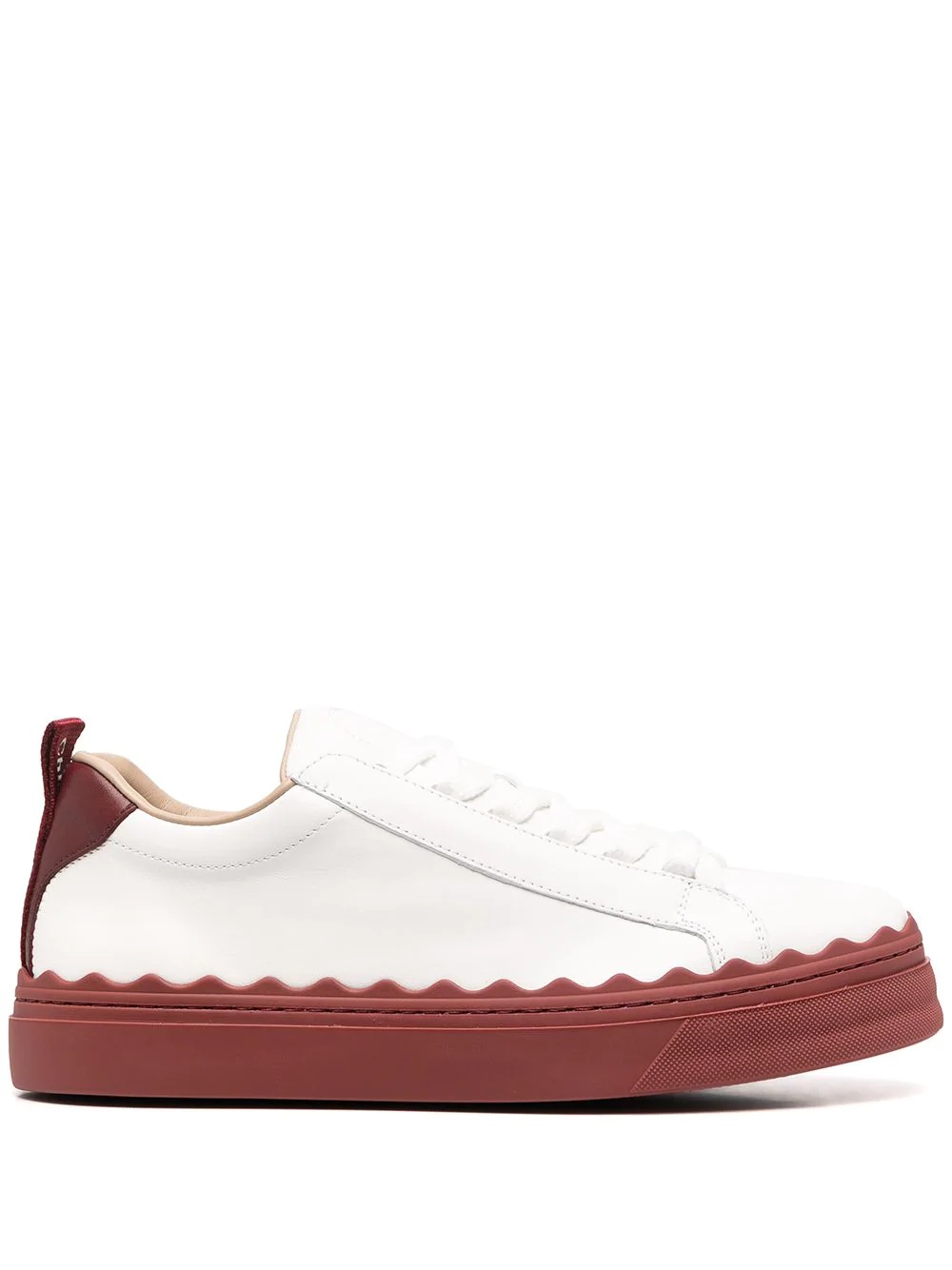 Lauren low-top calf leather sneakers - 1