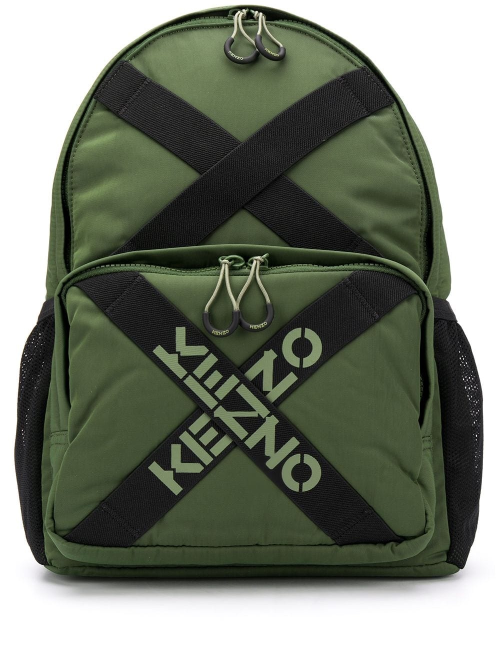 logo-tape backpack - 1