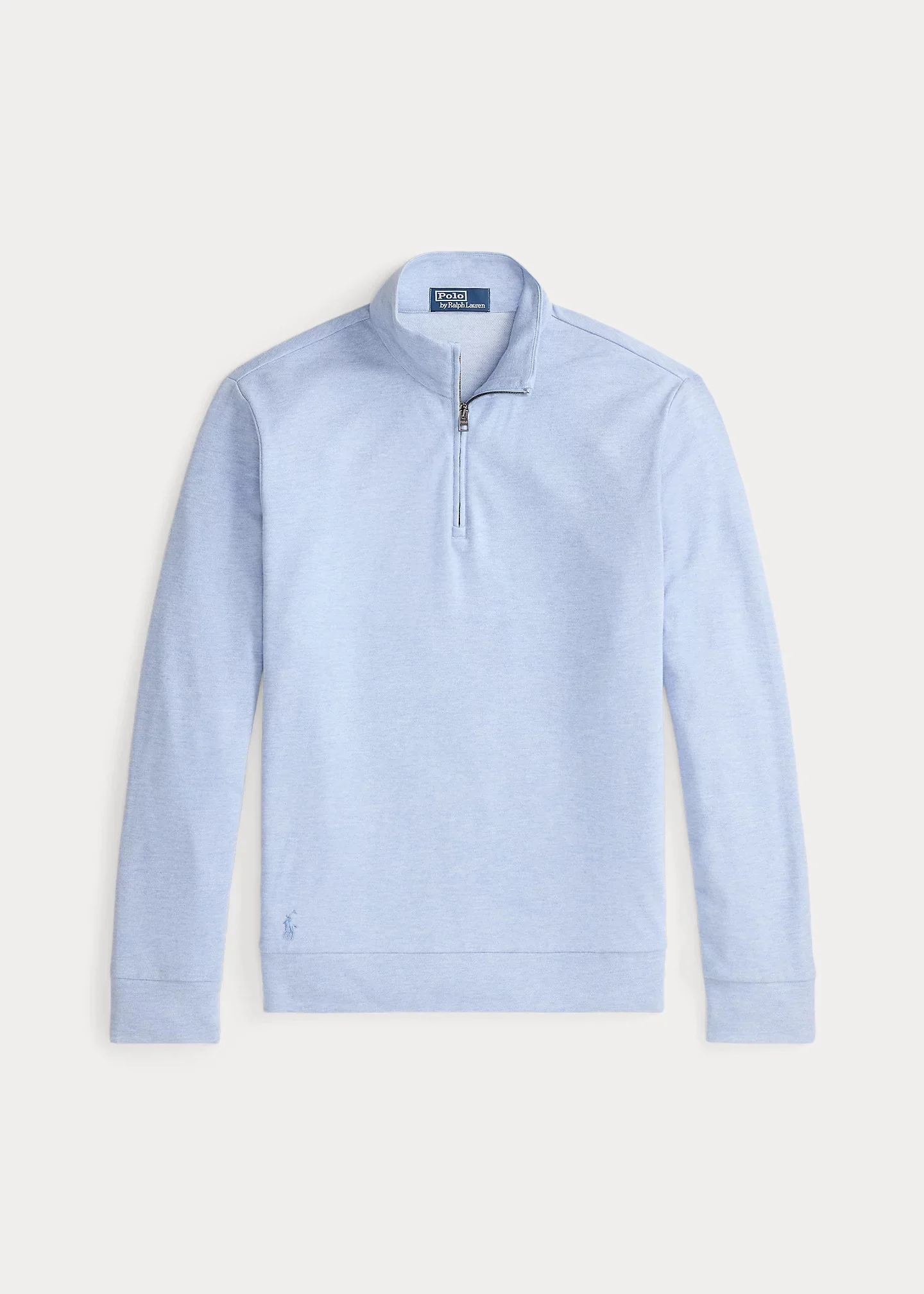 Textured Quarter-Zip Pullover - 1