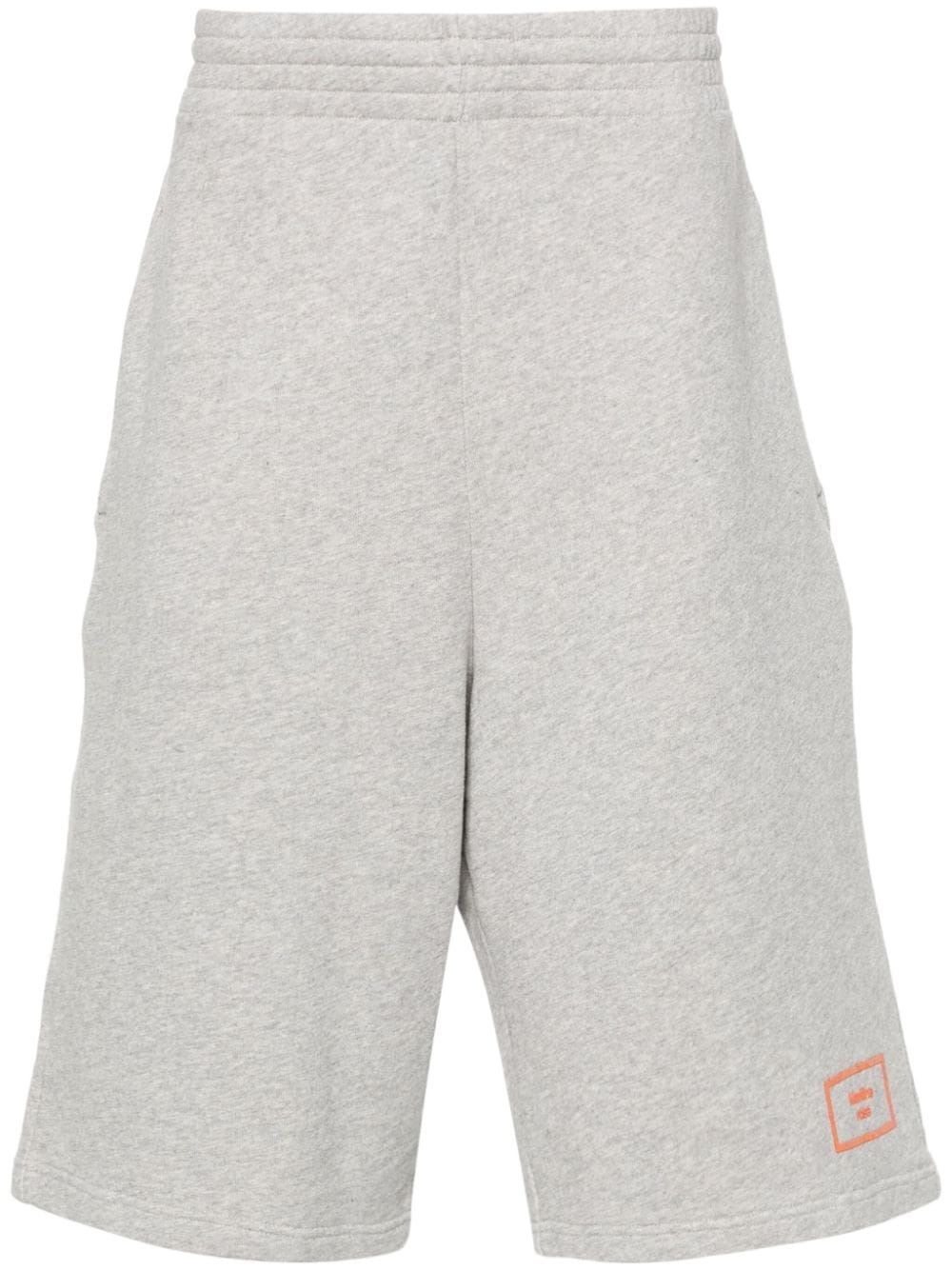 knee-length cotton shorts - 1