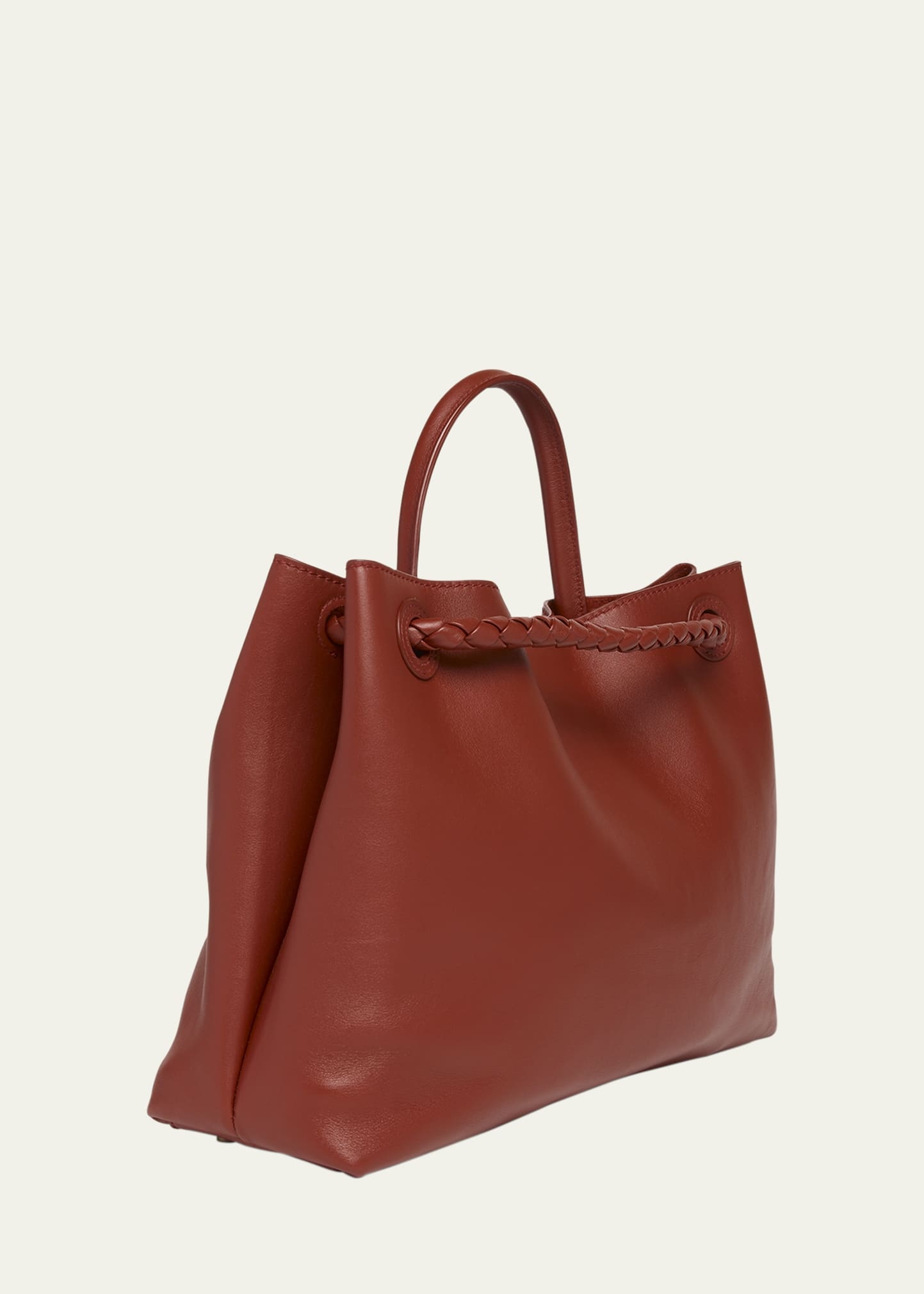 Medium Andiamo Leather Shoulder Bag - 3