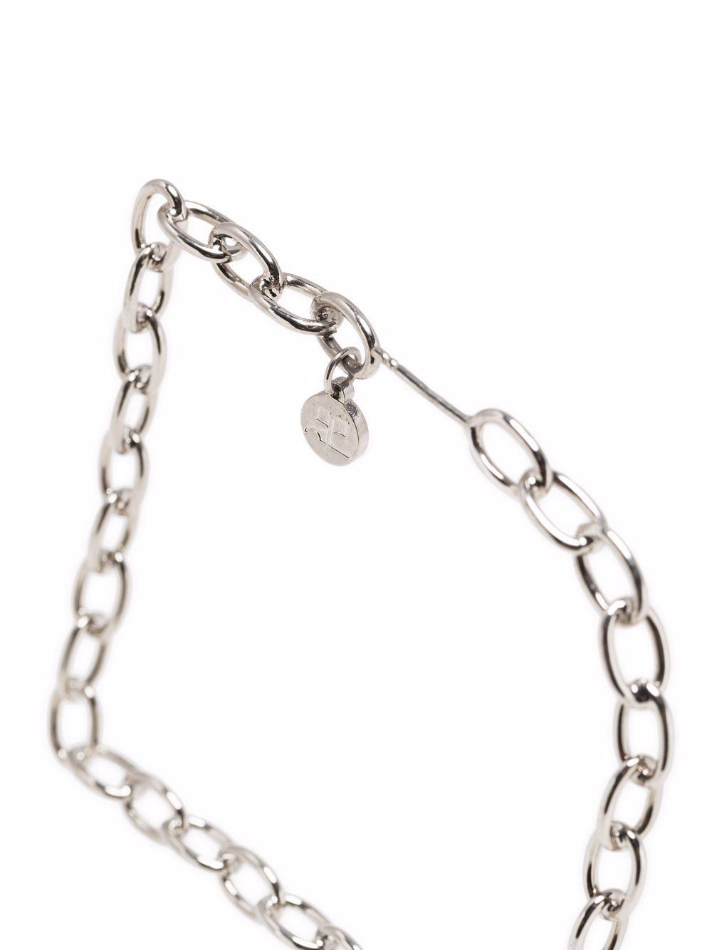 sculptural chain-link earrings - 4