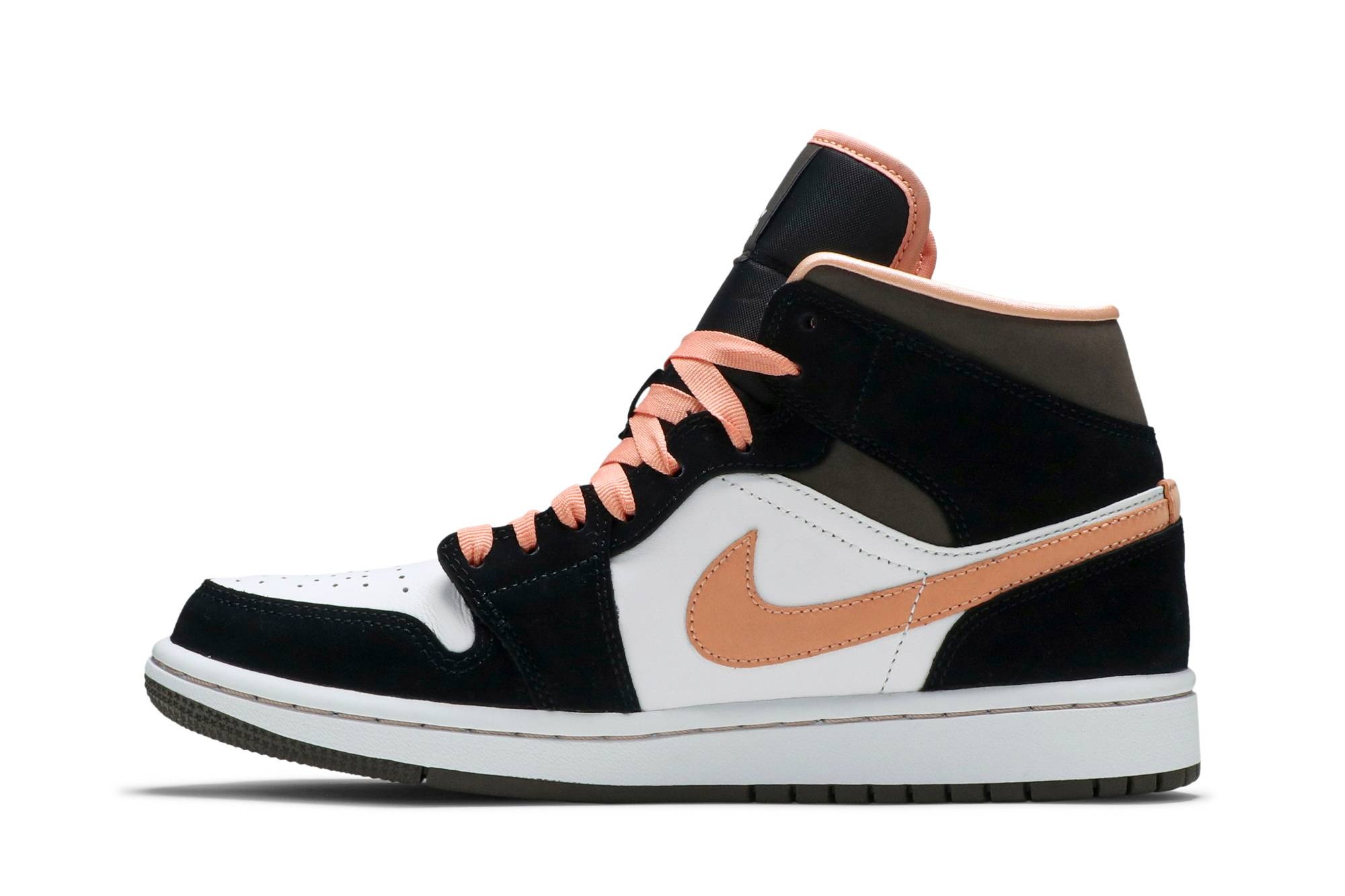 Wmns Air Jordan 1 Mid SE 'Peach Mocha' - 3