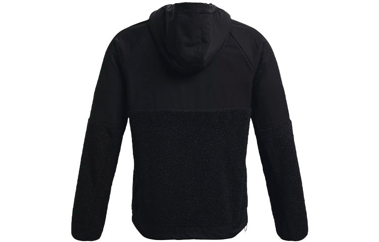 Under Armour Mission Boucle Anorak Hoodie 'Black' 1366094-001 - 2