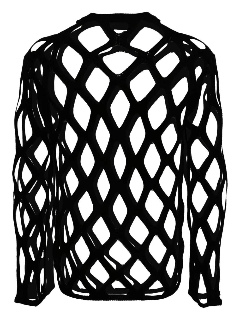 OPEN-KNIT CREW-NECK JUMPER - 2