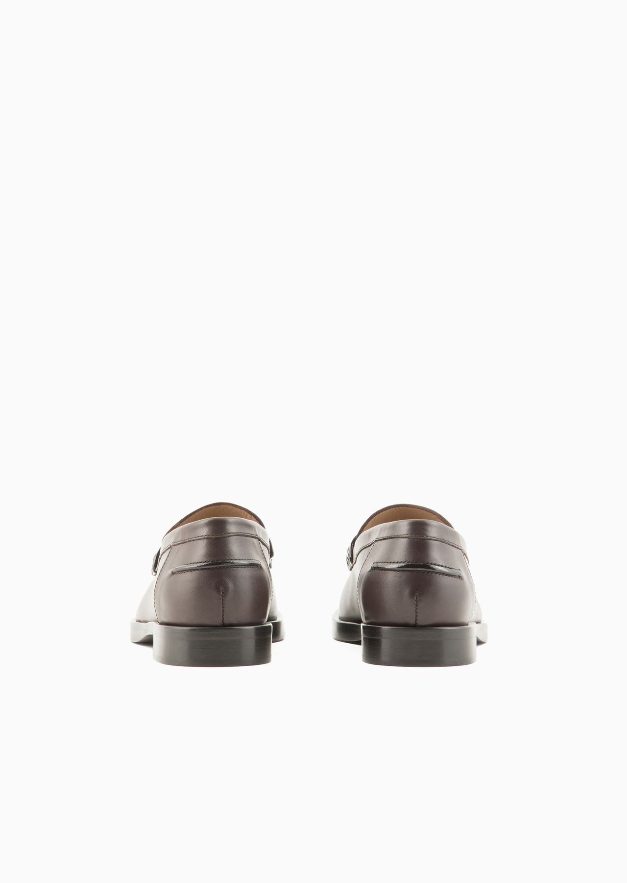 Leather loafers with Icon stirrup - 4