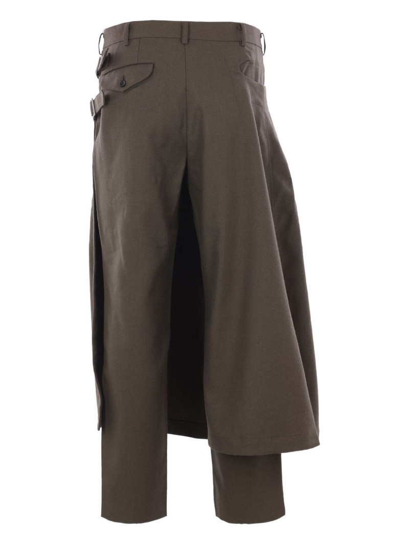Comme des Garçons Homme Plus wrap-detail trousers outlook