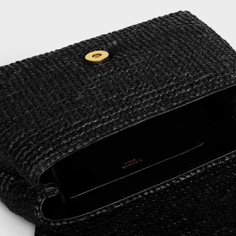 MINI CELINE VICTOIRE IN RAFFIA 4