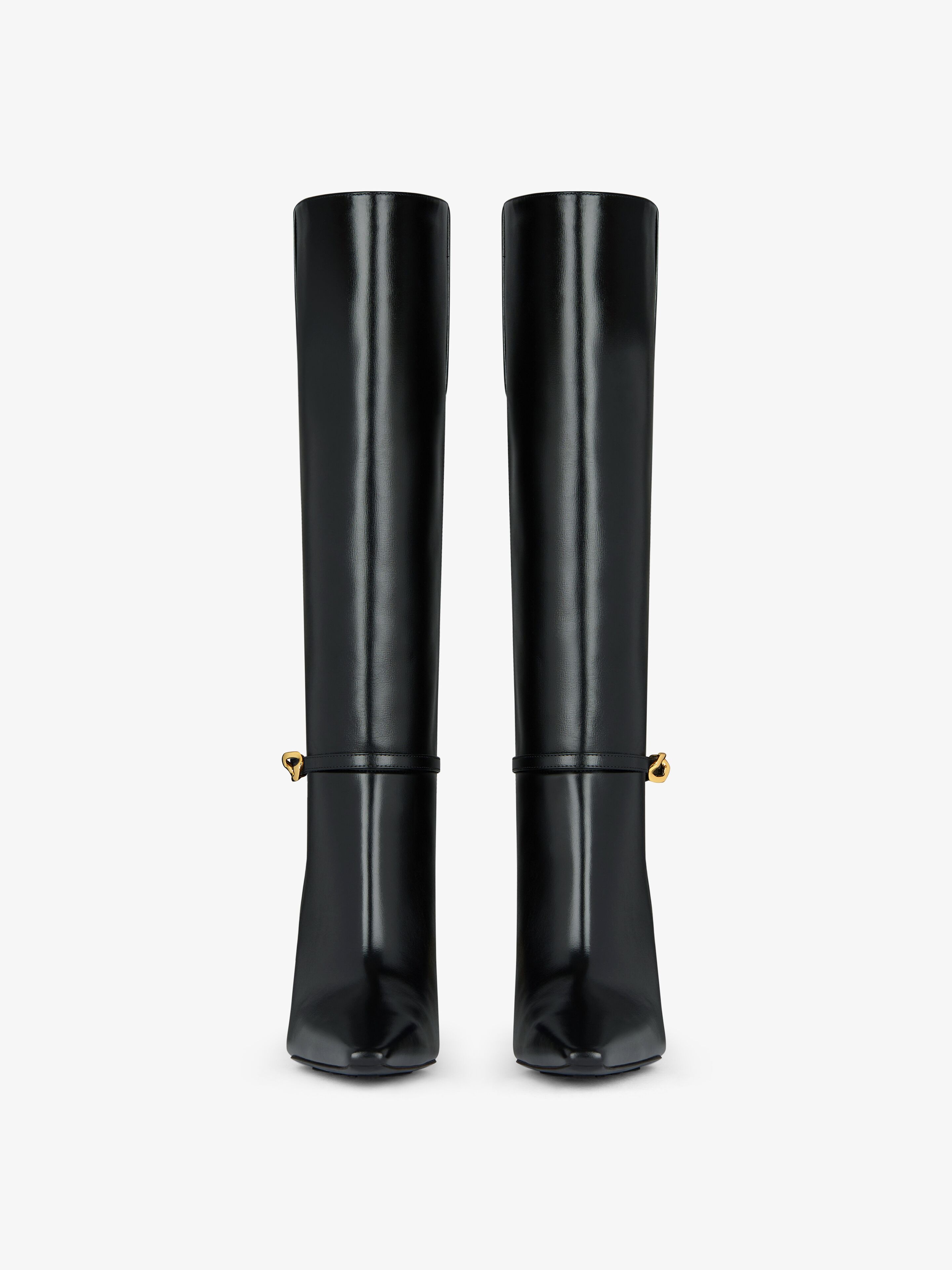G CUBE BOOT IN BOX LEATHER - 2