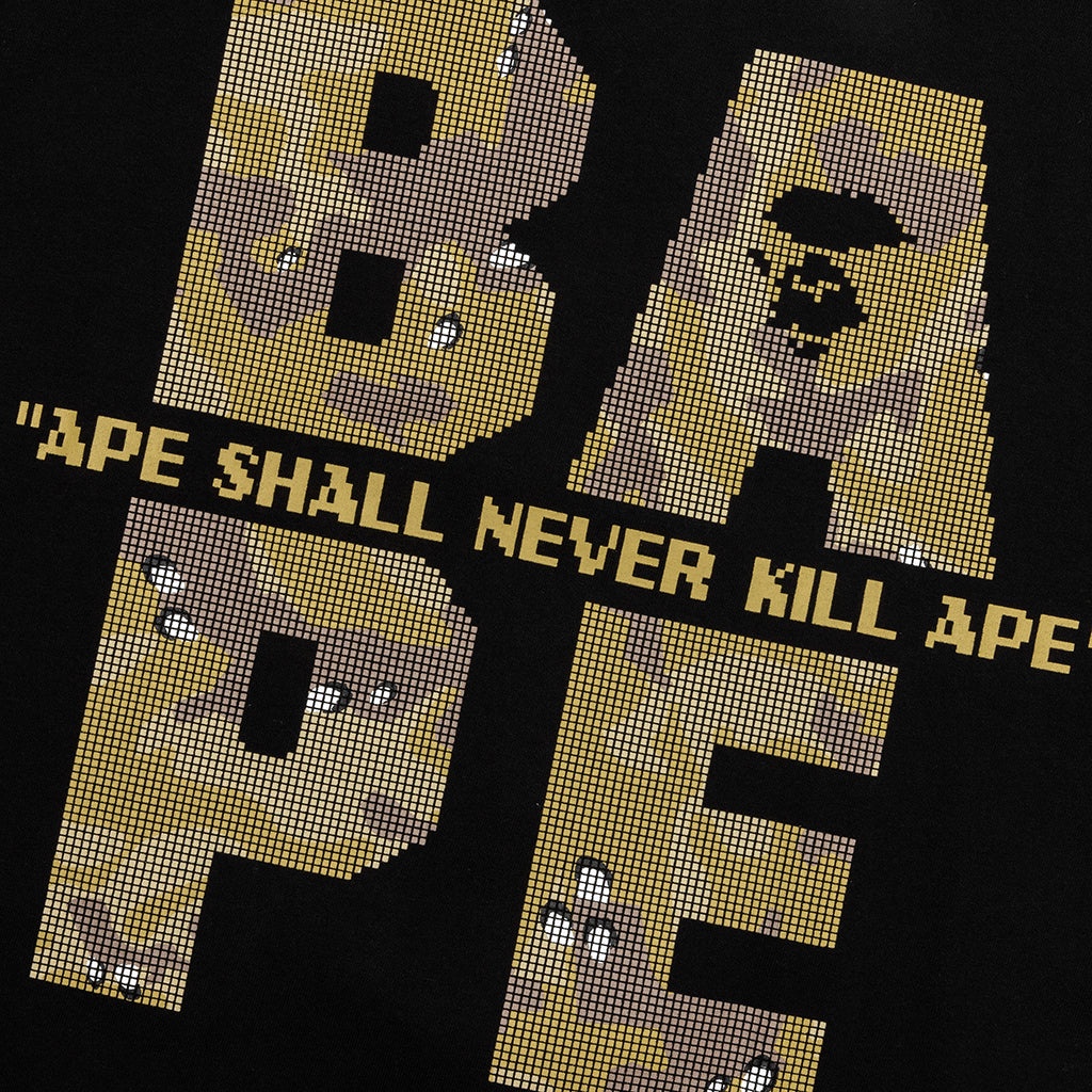 BITMAP LOGO TEE - BLACK - 3