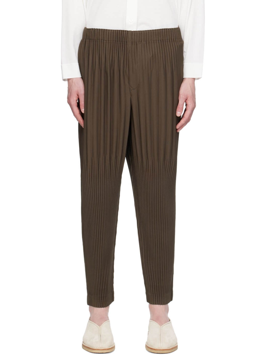 Brown Monthly Color April Trousers - 1