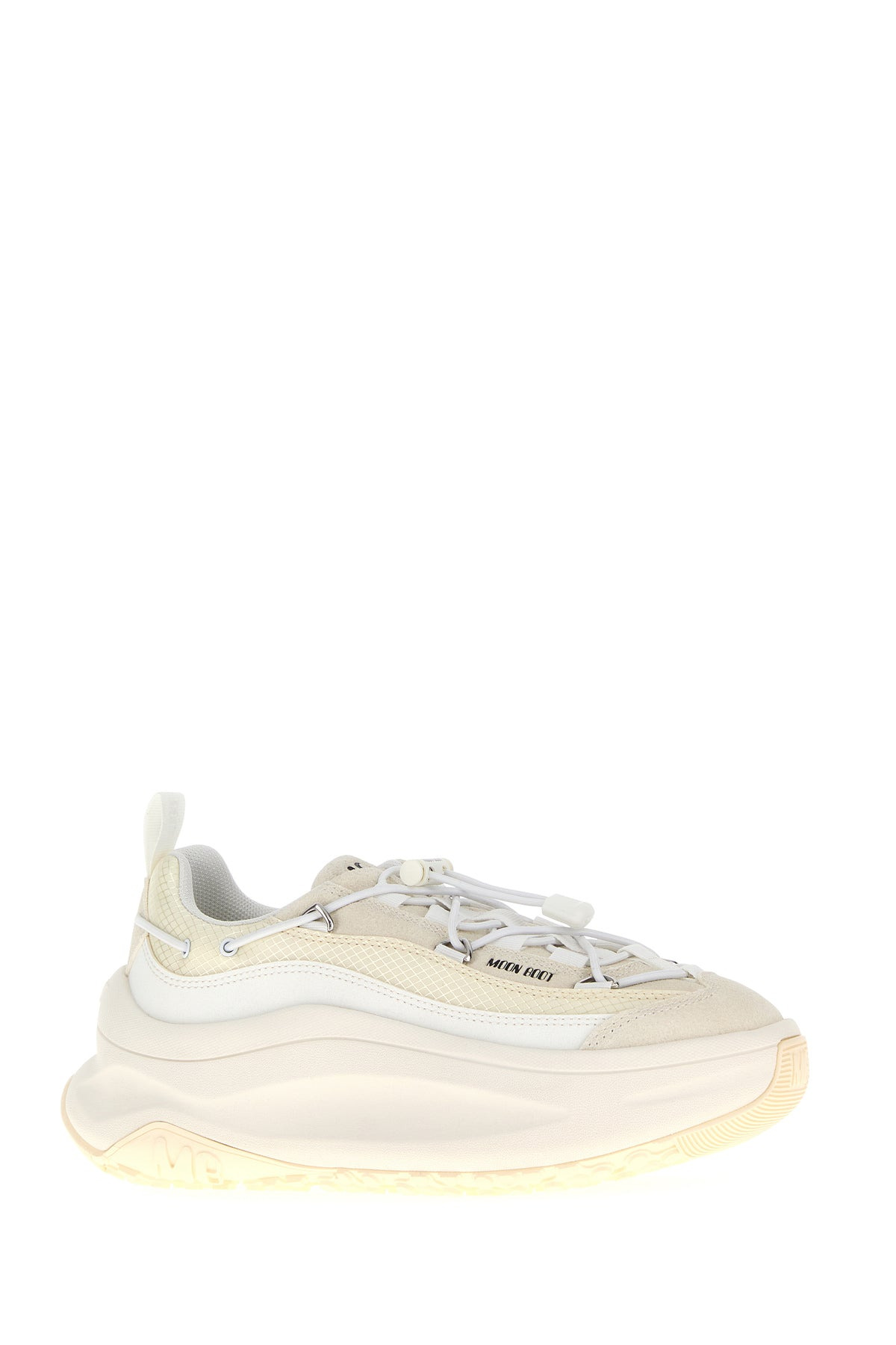 White fabric Moon247 sneakers - 2
