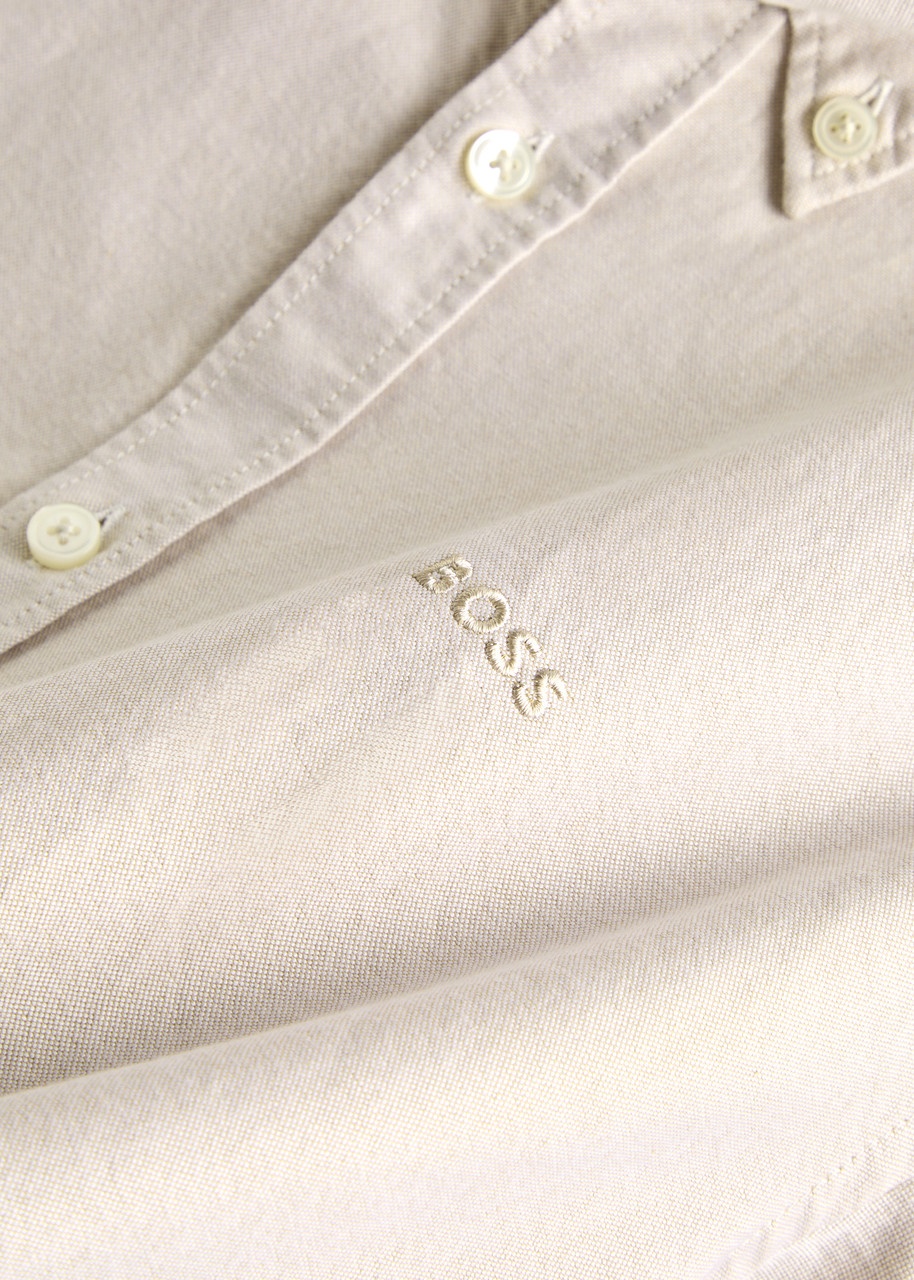 Boss Logo-embroidered Cotton Shirt - 5