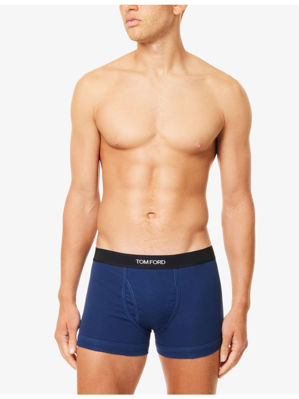 Branded-Waistband Cotton-Jersey Boxer Briefs - 2