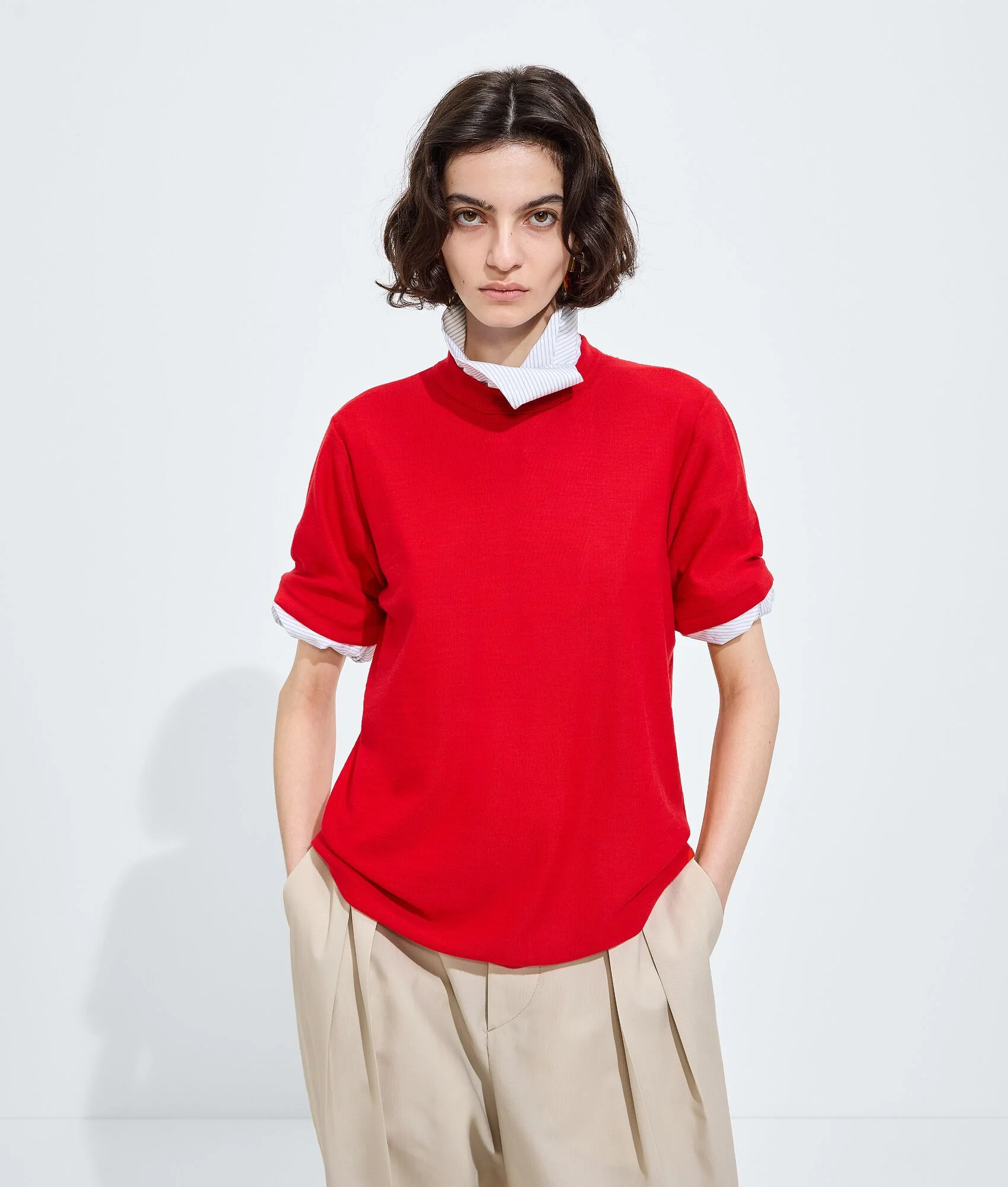 Cashmere T-Shirt - 1