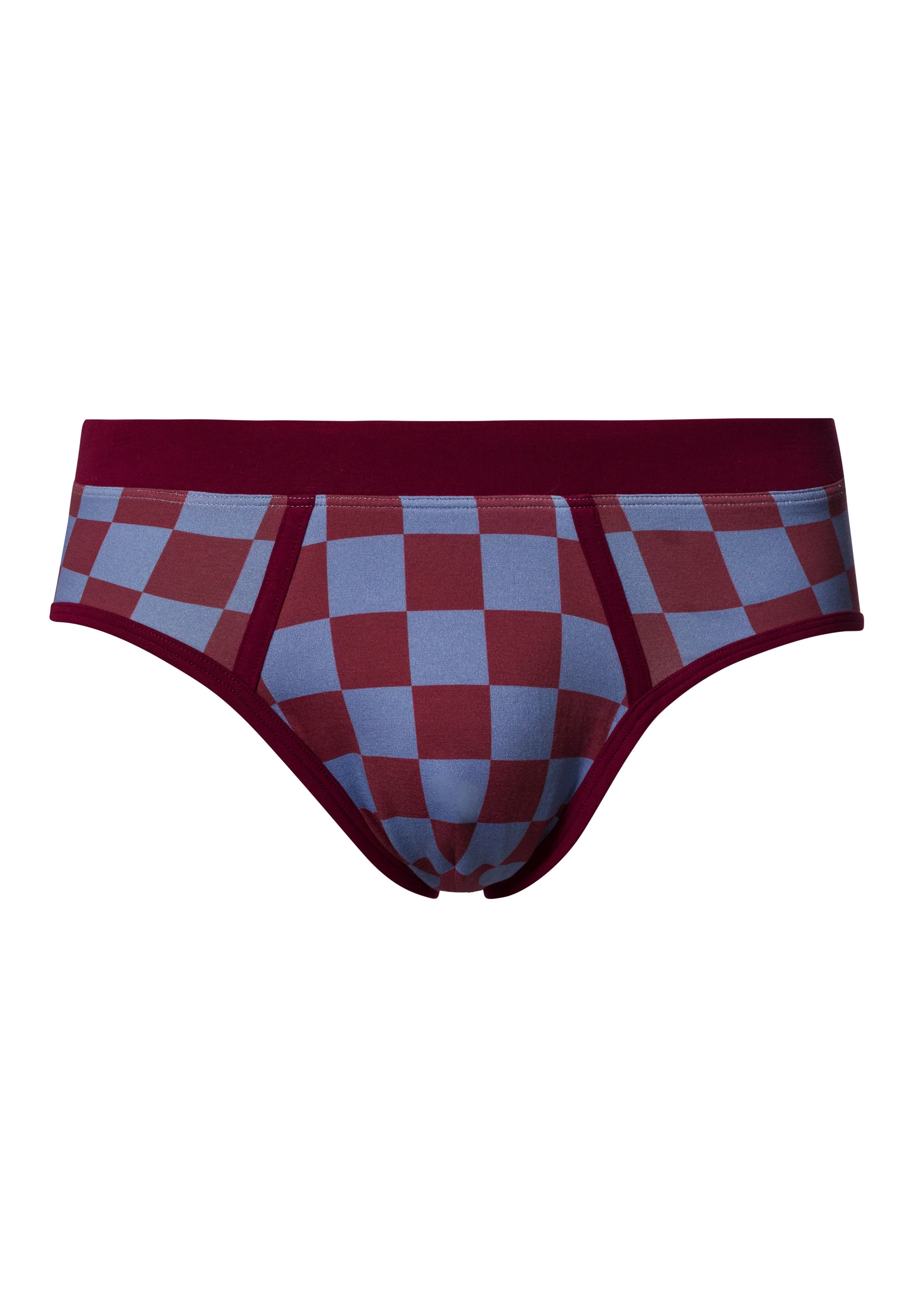 Arthur Arbesser X Hanro Checkered Cotton Brief - 1