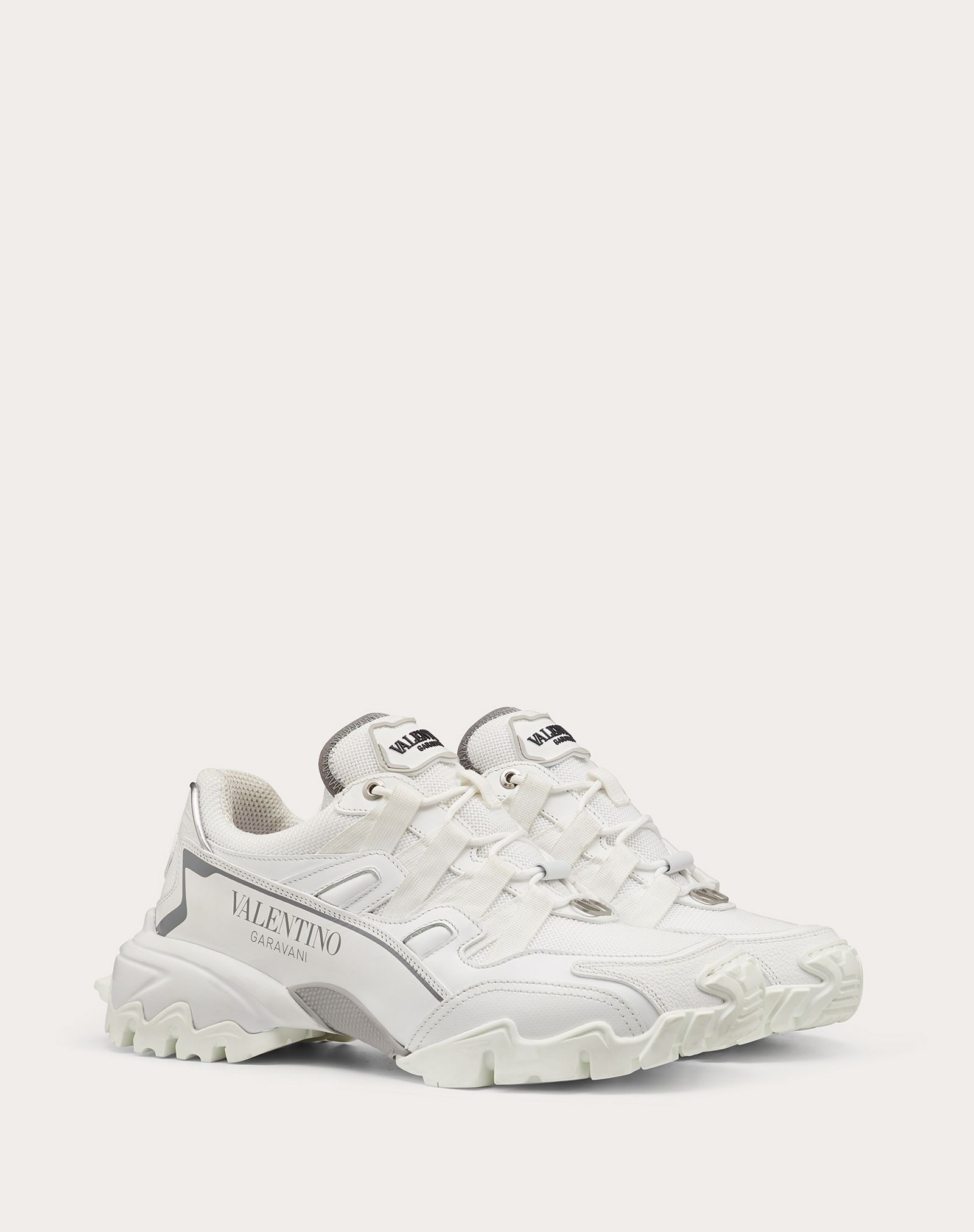 Valentino Garavani CLIMBERS Sneaker in fabric and calfskin leather - 2