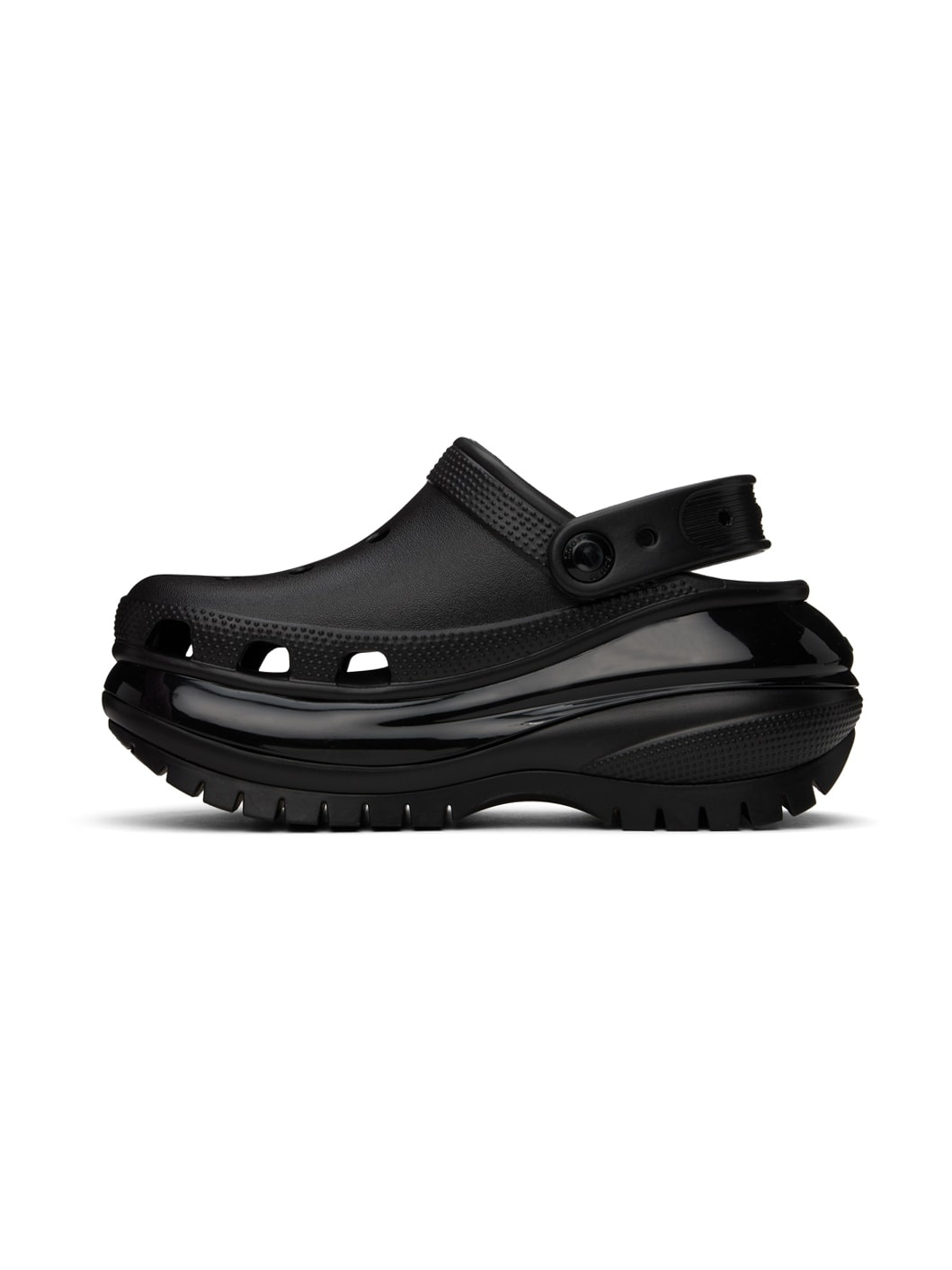 Black Mega Crush Clogs - 3