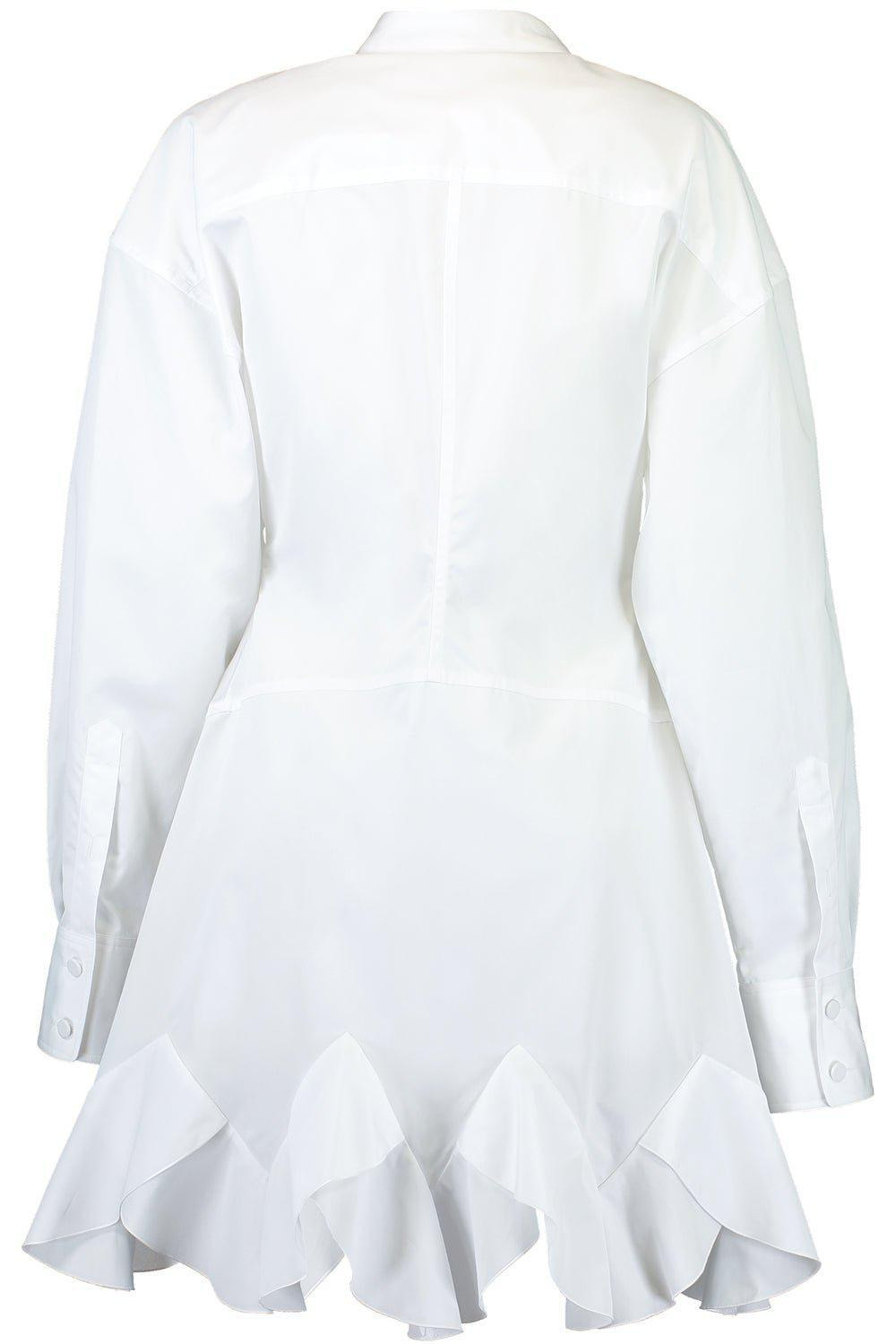 Ruffled Shirt Dress - 3