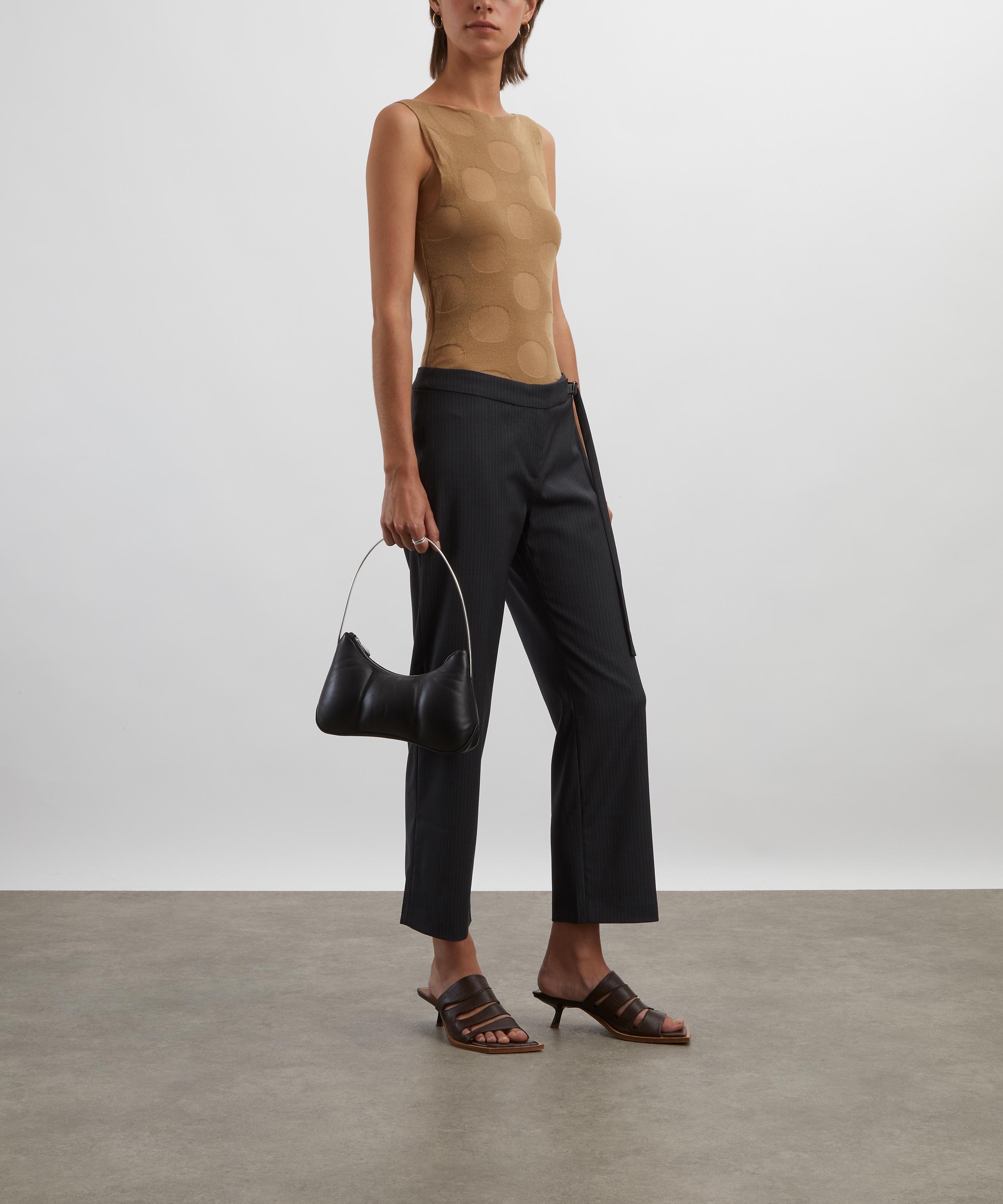 Rory Cotton Jacquard Dotted Top - 2