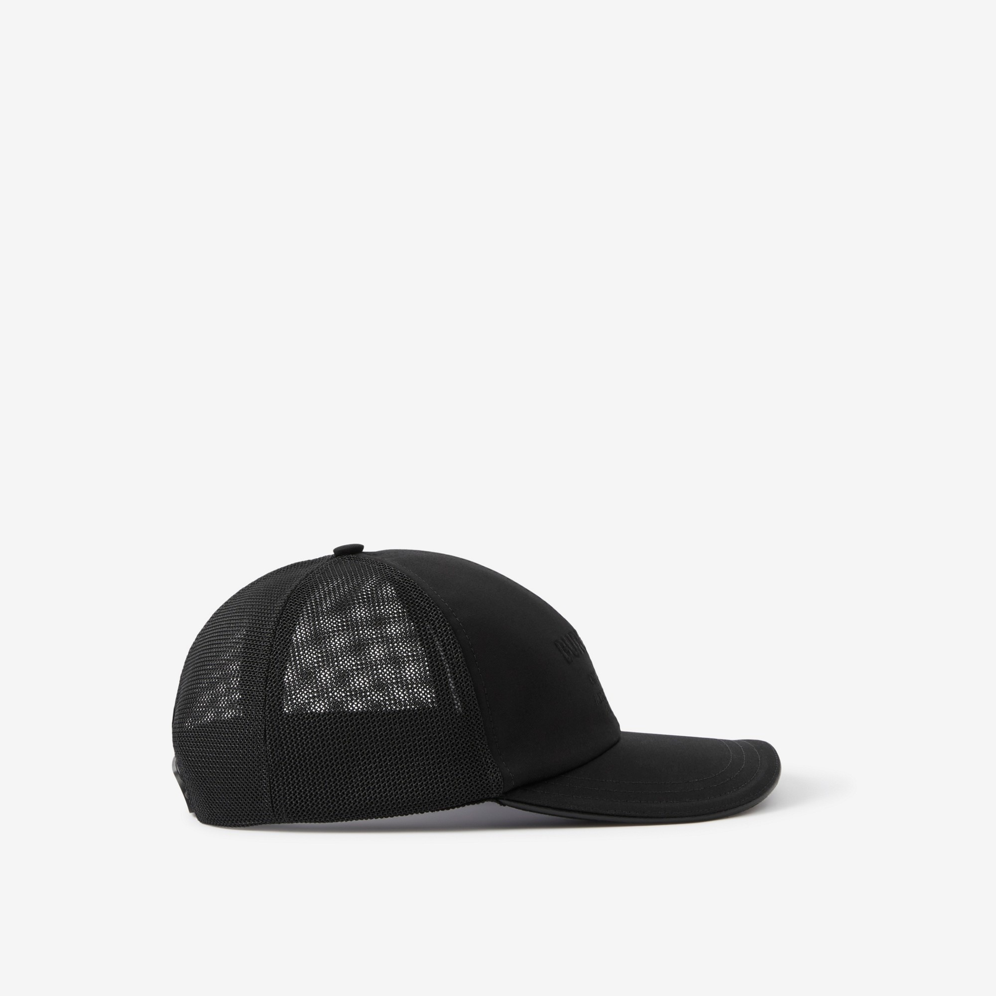 Horseferry Motif Cotton and Mesh Baseball Cap - 2