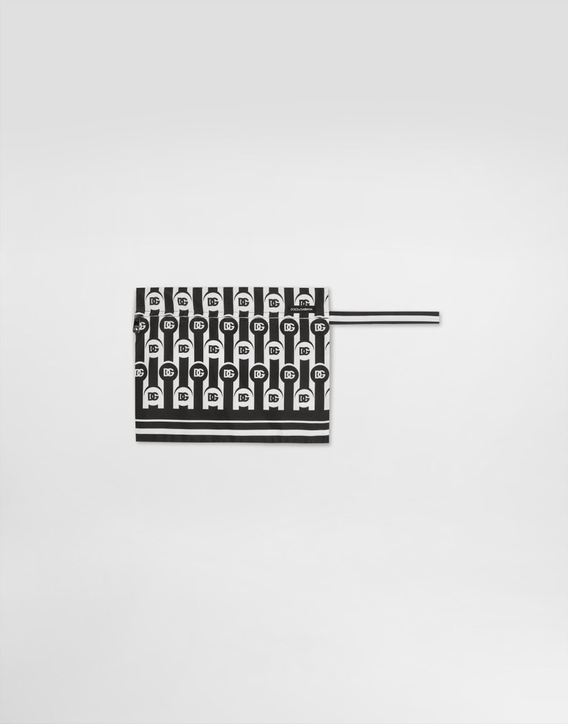 logo-pattern 수영 반바지 4