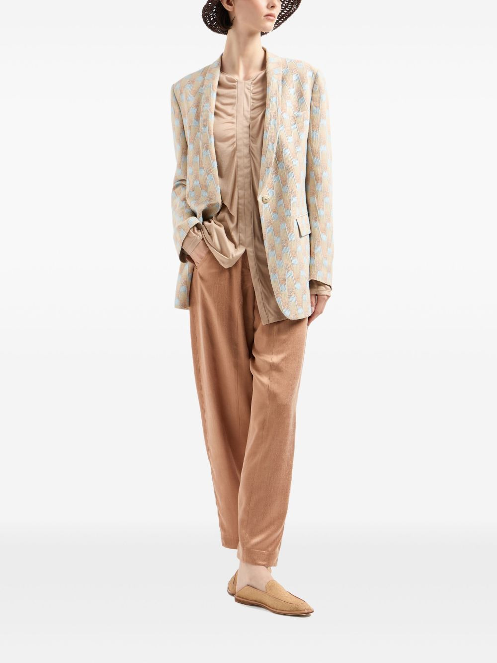 straight-leg trousers - 2