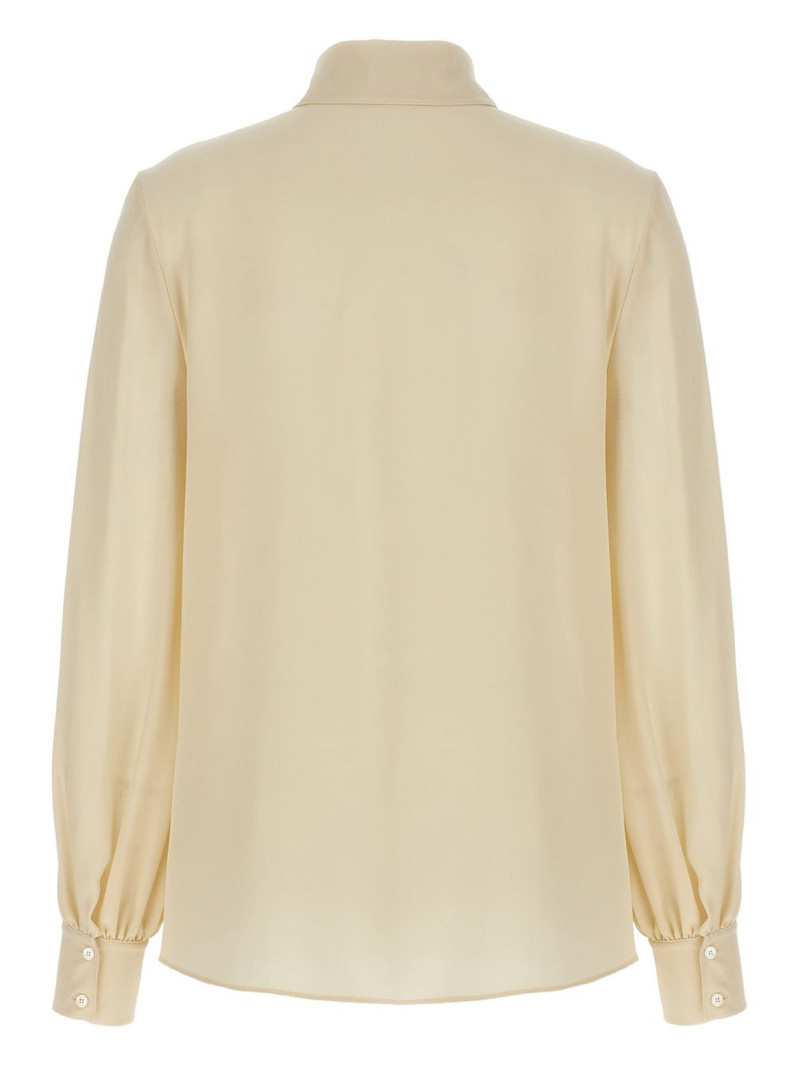 Valentino bow-detail button-fastening shirt outlook