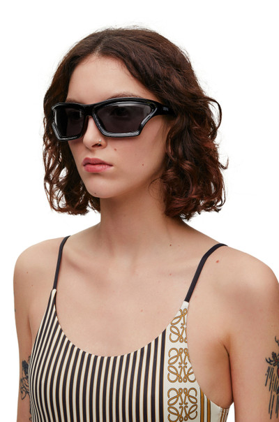 Loewe Arch Mask sunglasses in nylon outlook
