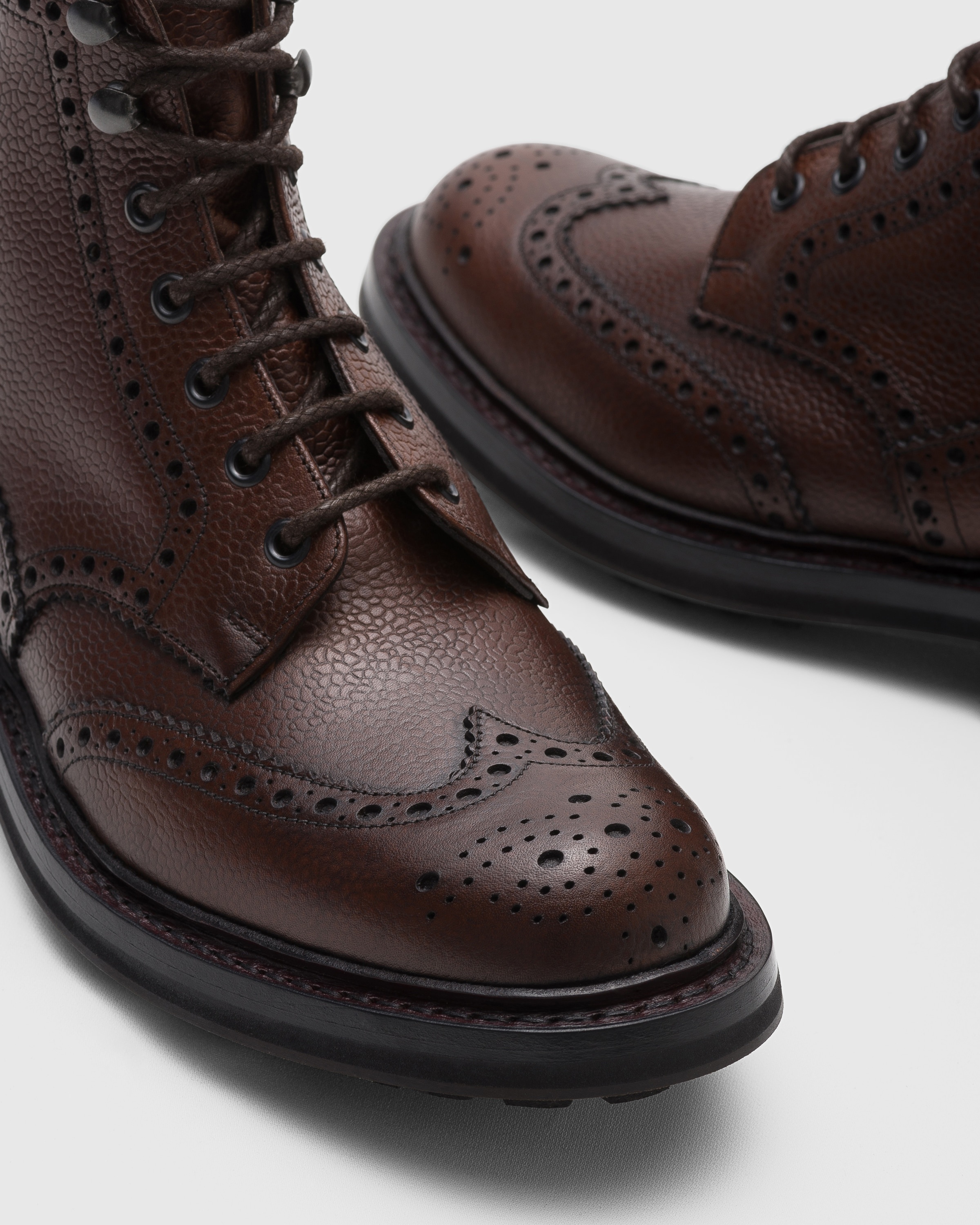 Highland Grain Lace-Up Boot Brogue - 3