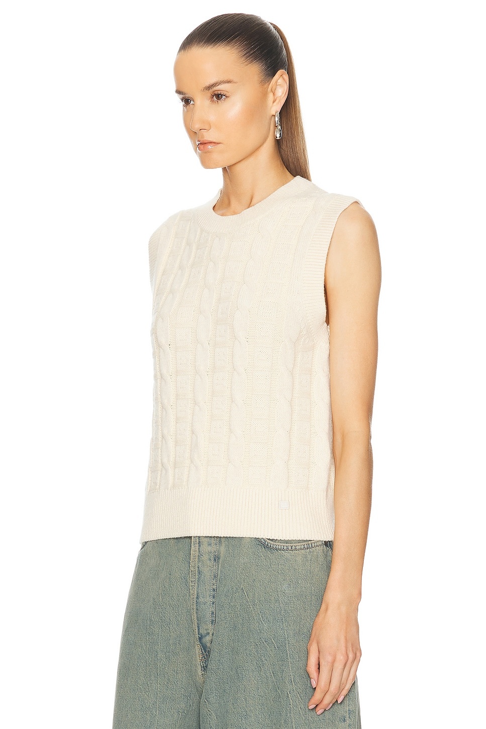 Face Knit Vest - 3
