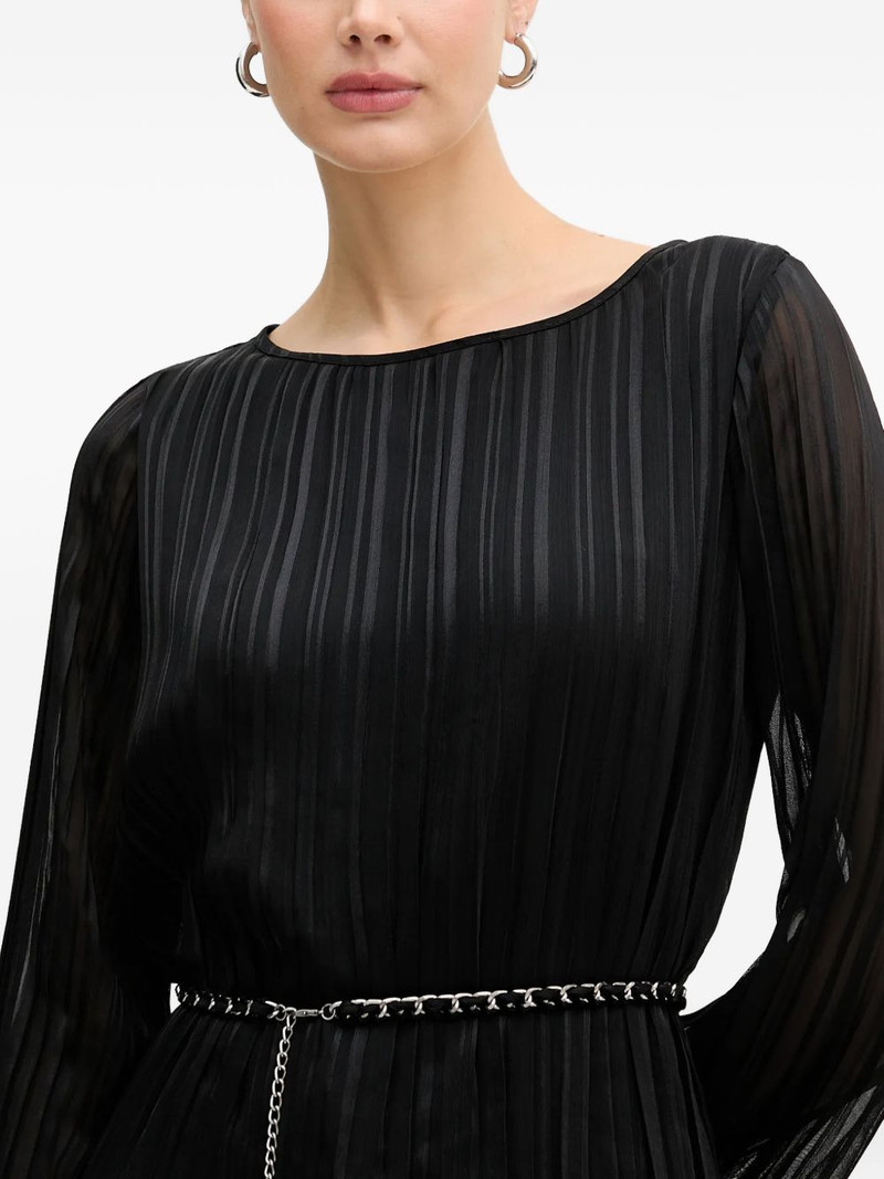 pleated mini dress 4